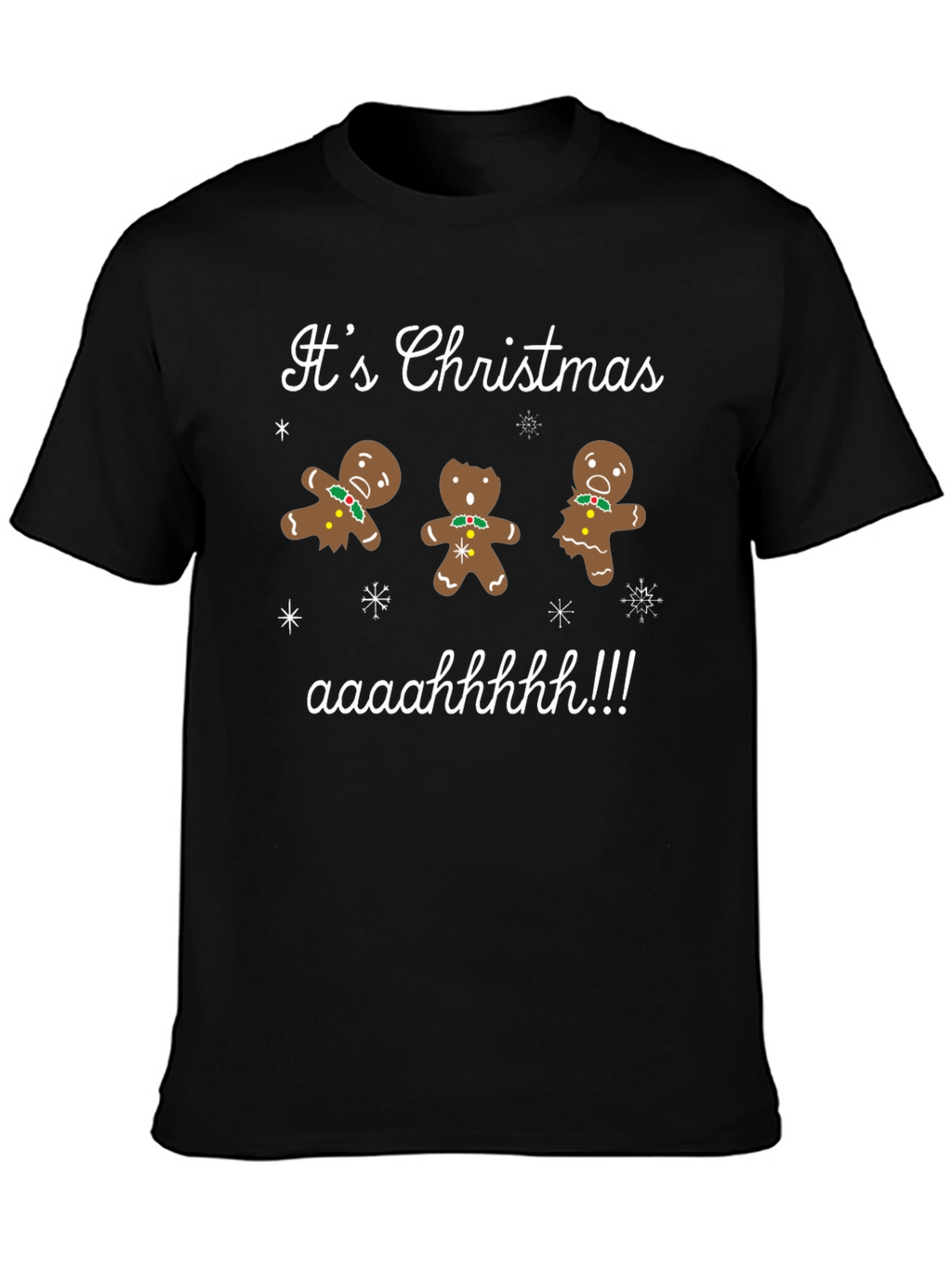 Its Christmas Gingerbread Men T-Shirt