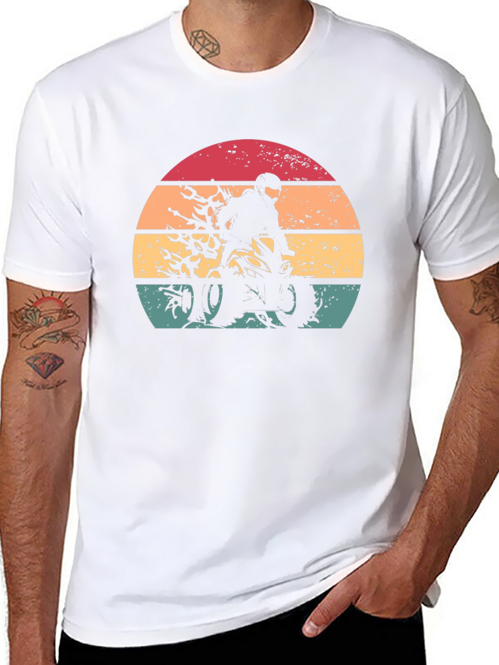 Sunset ATV Rider T-Shirt