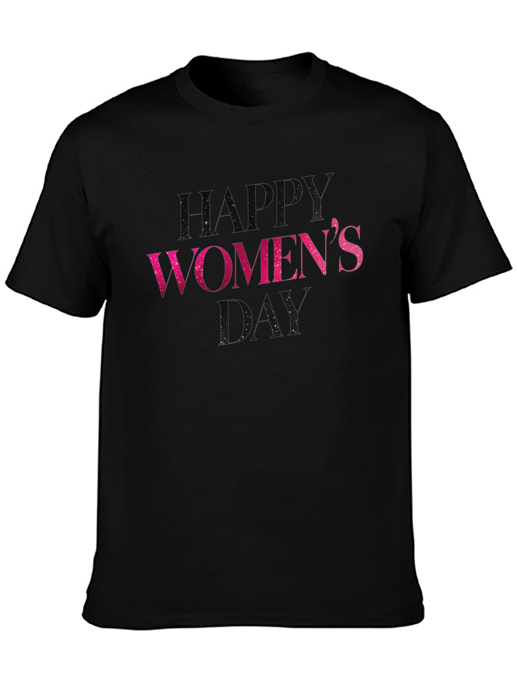 Happy Womens Day T-Shirt - Sparkle Design