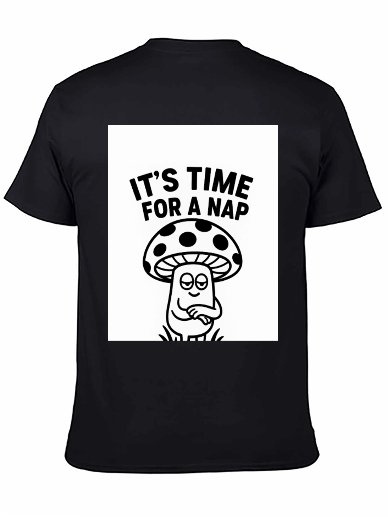 Its Time For a Nap Mushroom Graphic Tee