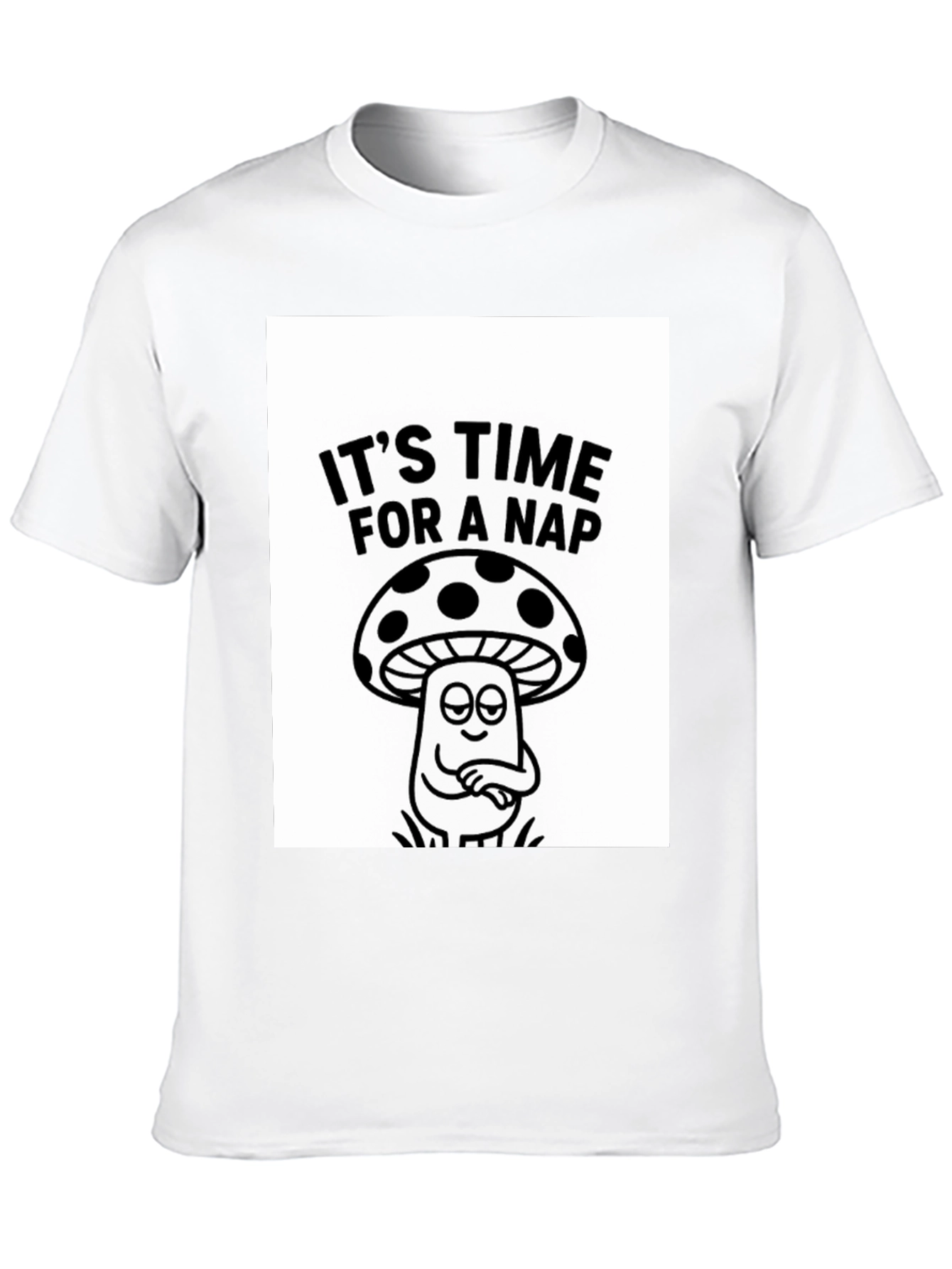 Its Time For a Nap Mushroom Graphic Tee