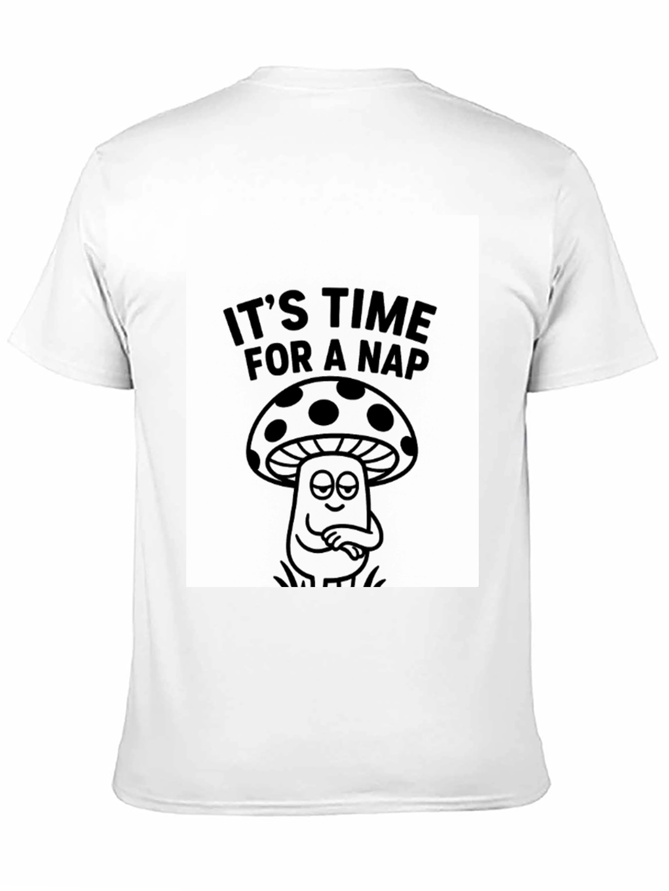 Its Time For a Nap Mushroom Graphic Tee