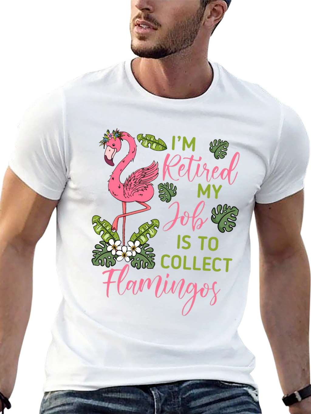 Retired Flamingo Collector Graphic Tee
