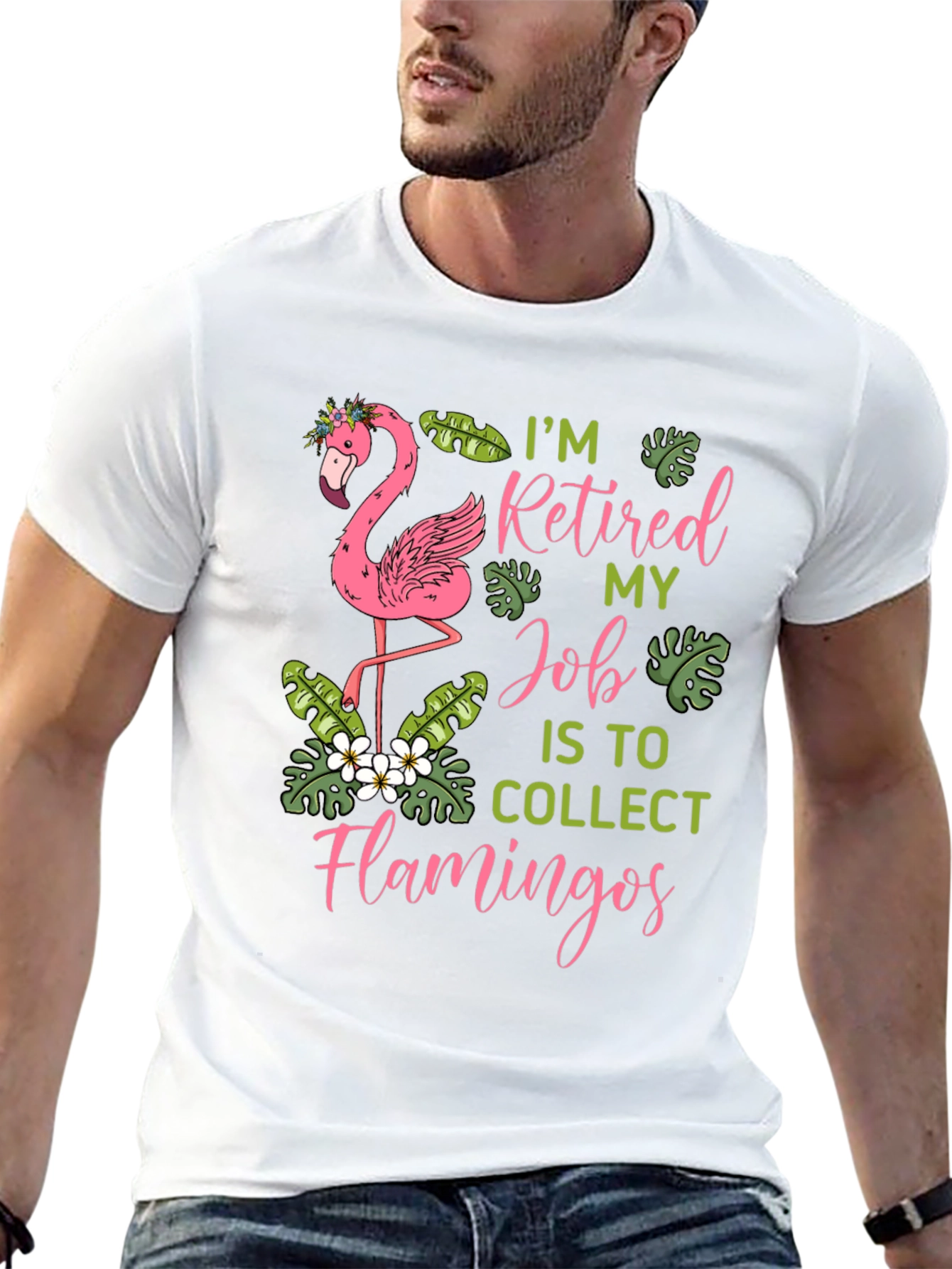 Retired Flamingo Collector Graphic Tee