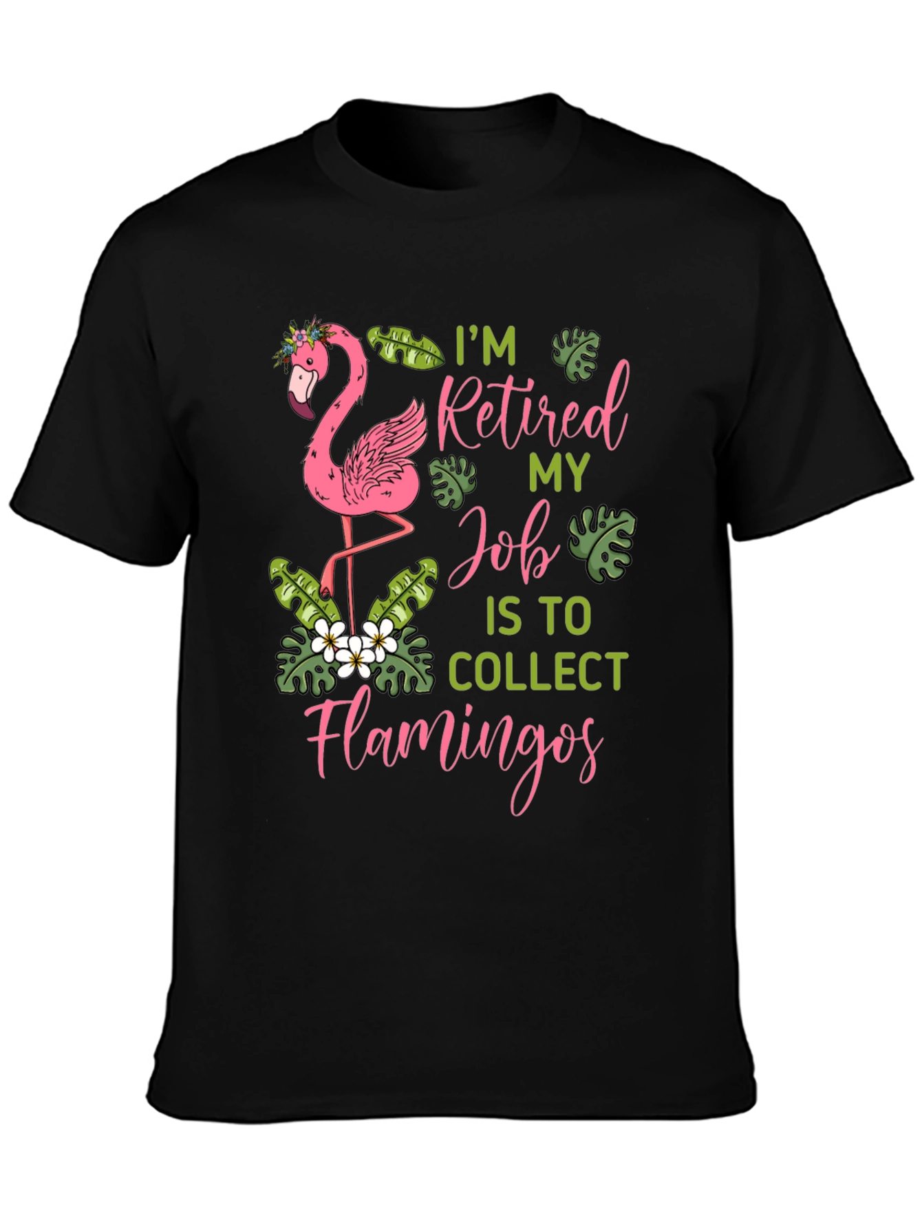 Retired Flamingo Collector Graphic Tee
