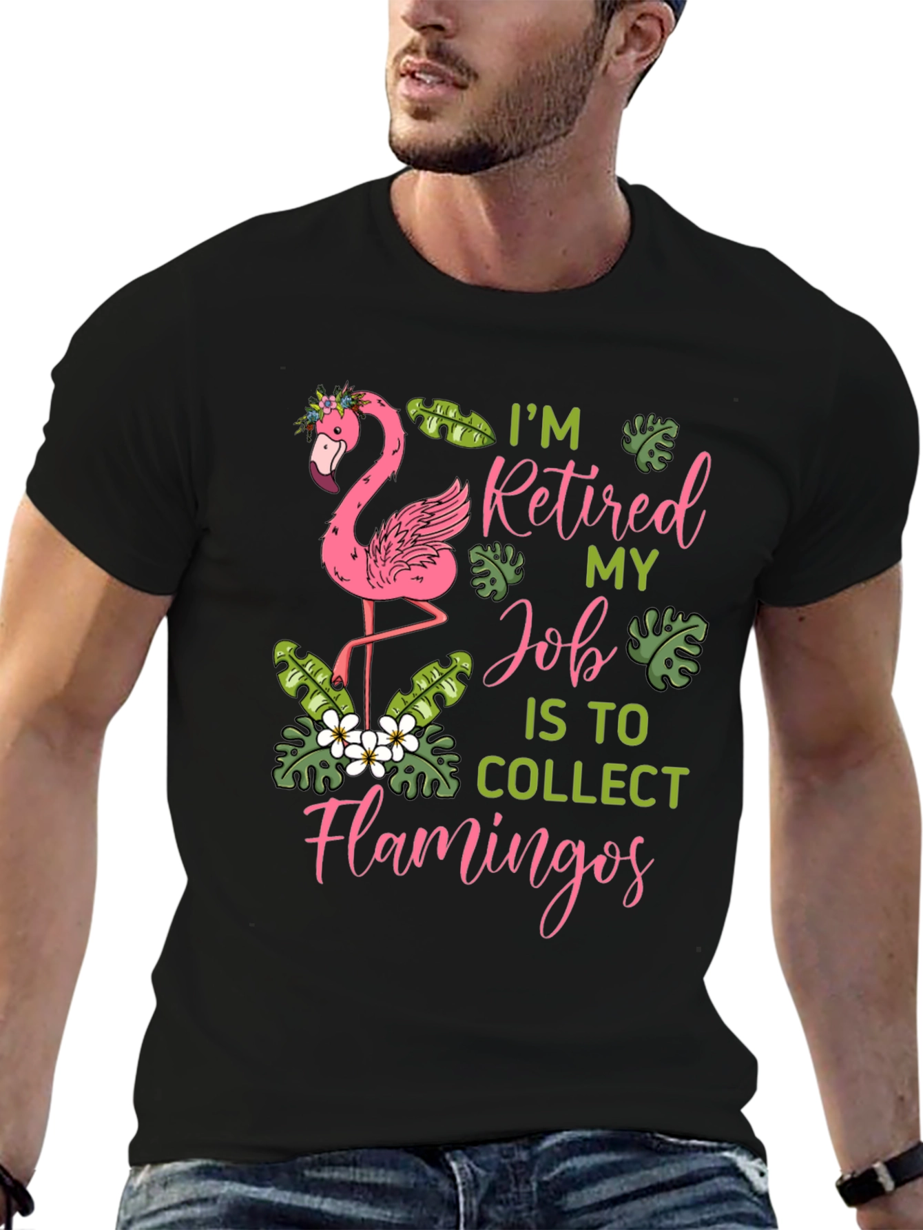 Retired Flamingo Collector Graphic Tee