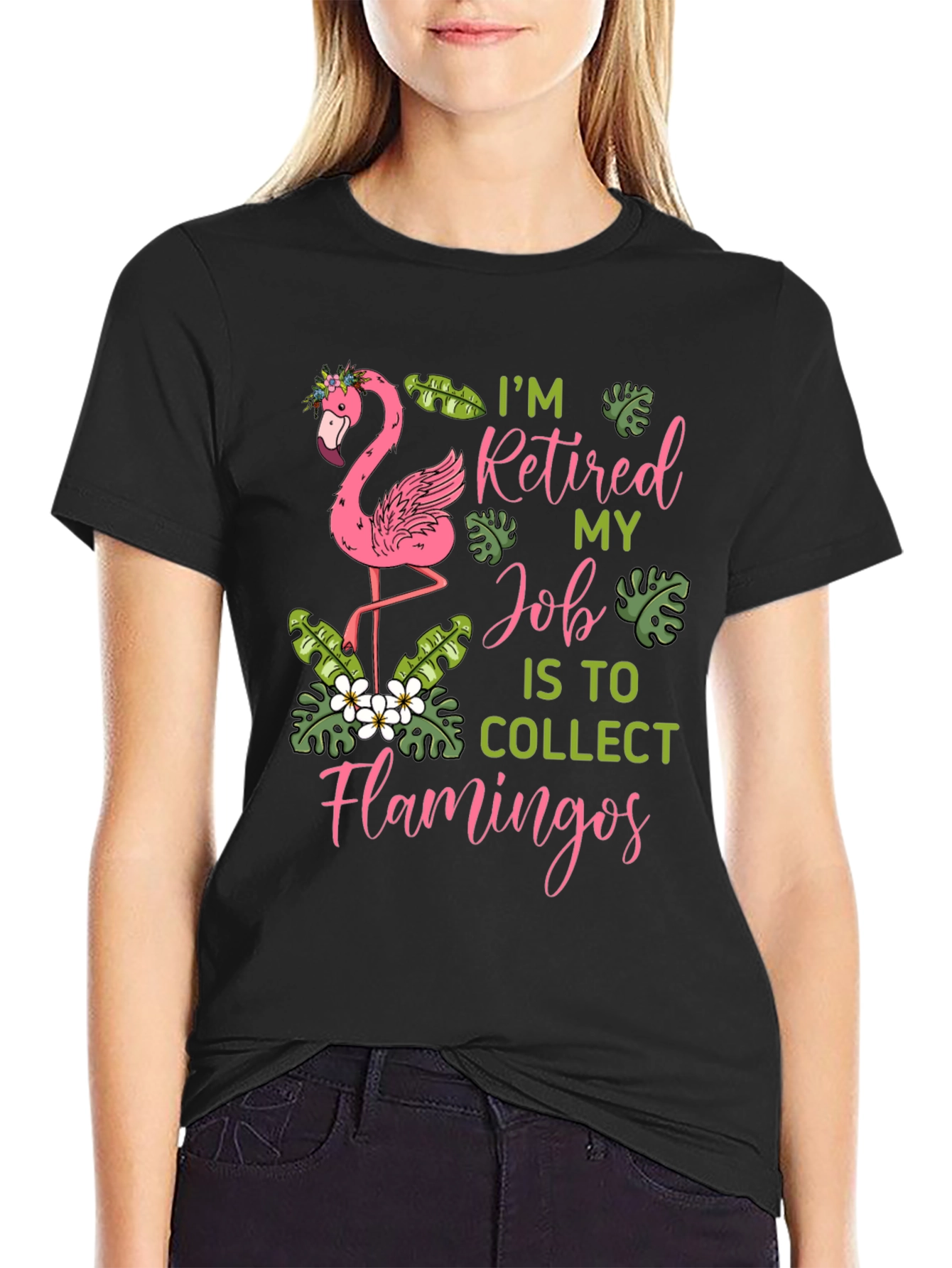 Retired Flamingo Collector Graphic Tee