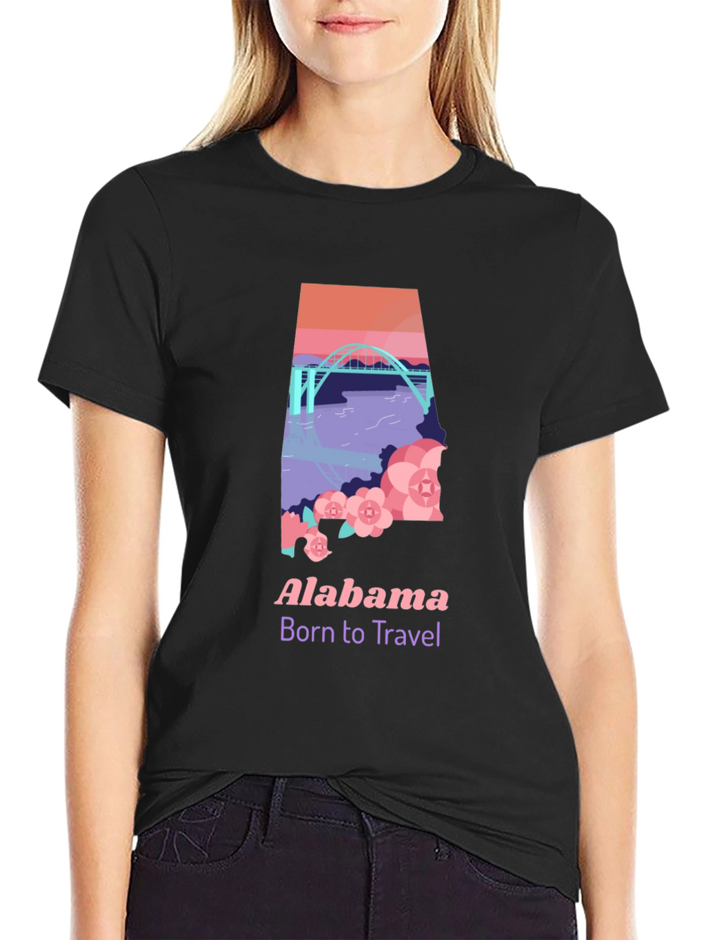 Alabama Travel Graphic Tee