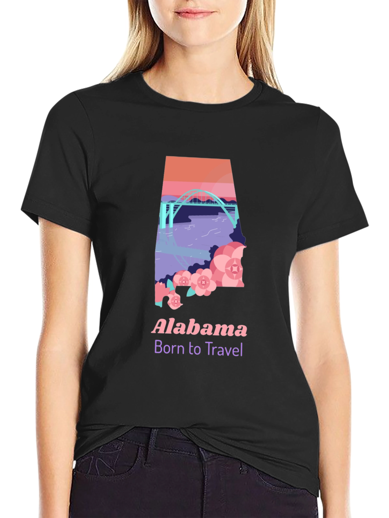 Alabama Travel Graphic Tee