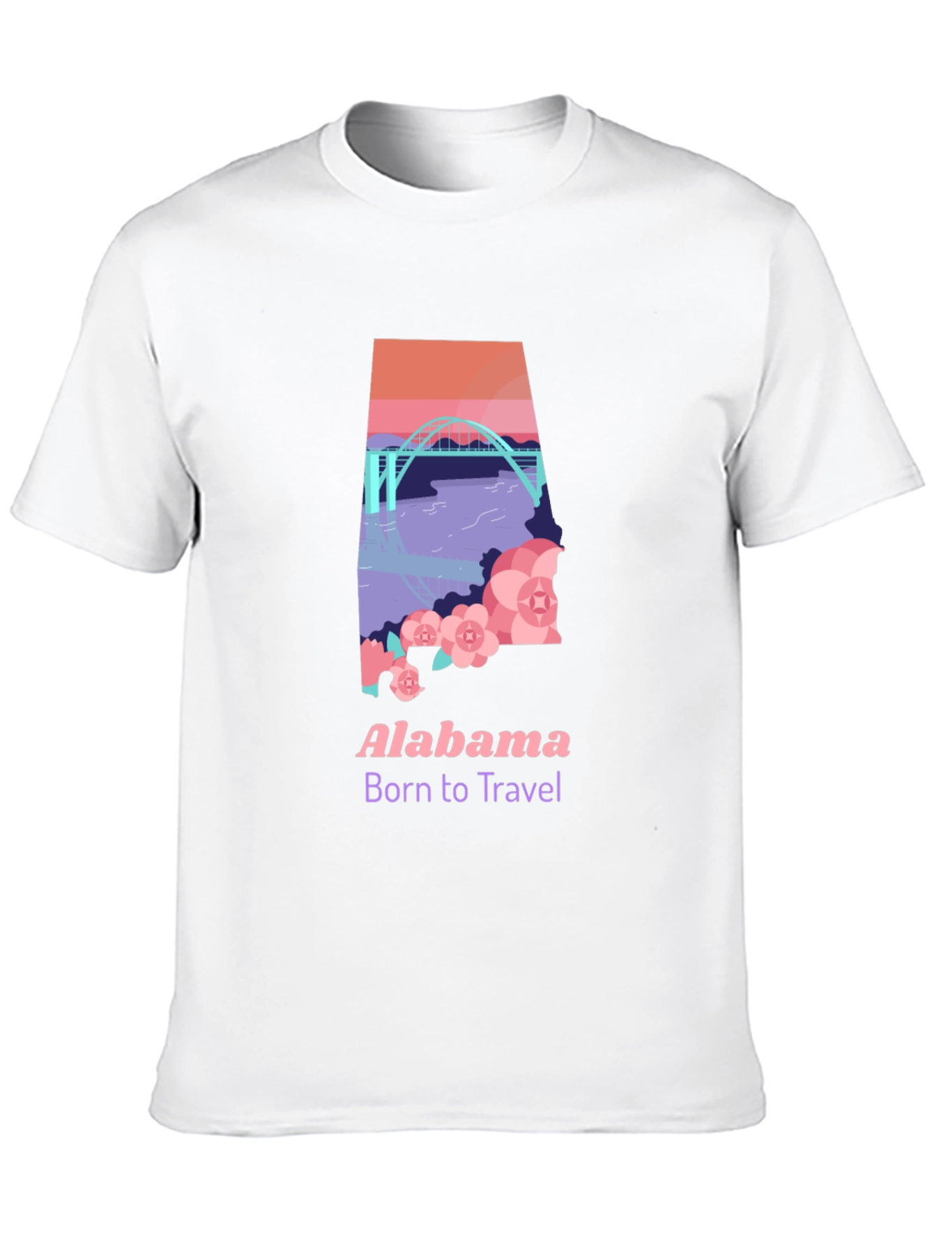 Alabama Travel Graphic Tee