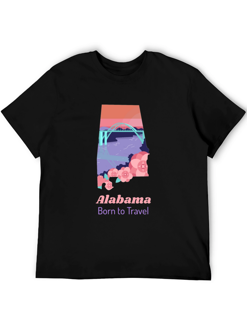Alabama Travel Graphic Tee
