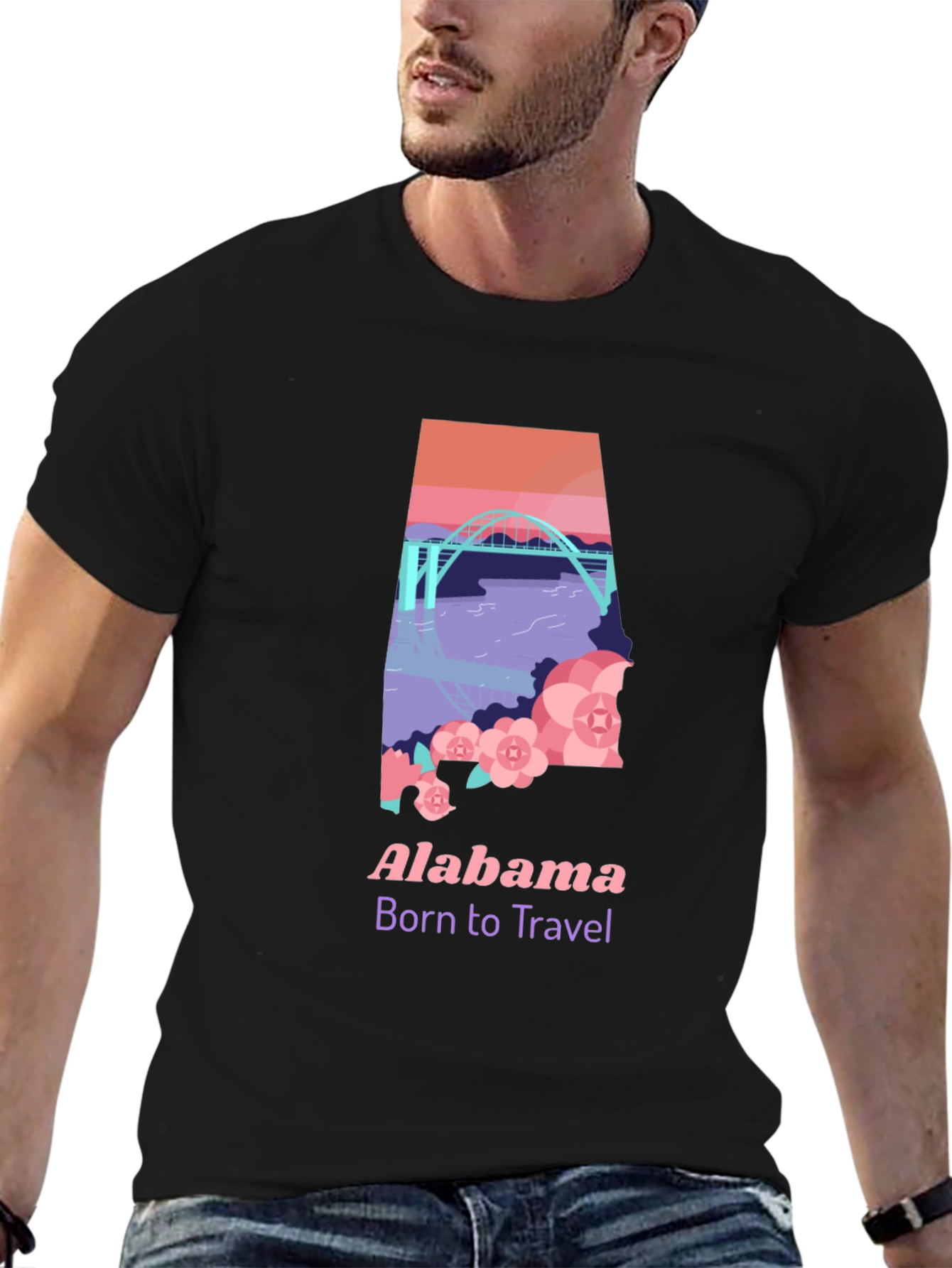 Alabama Travel Graphic Tee