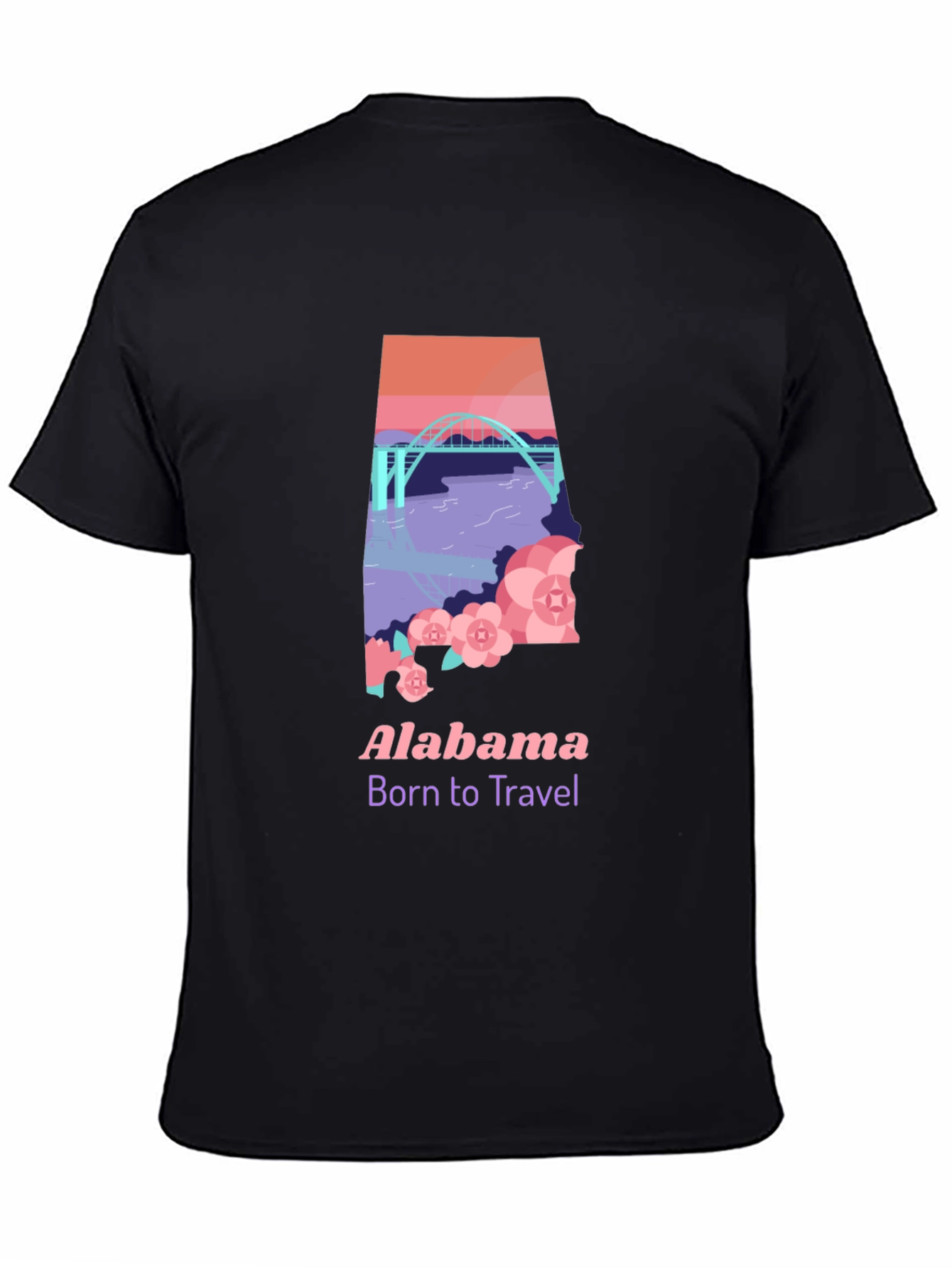 Alabama Travel Graphic Tee