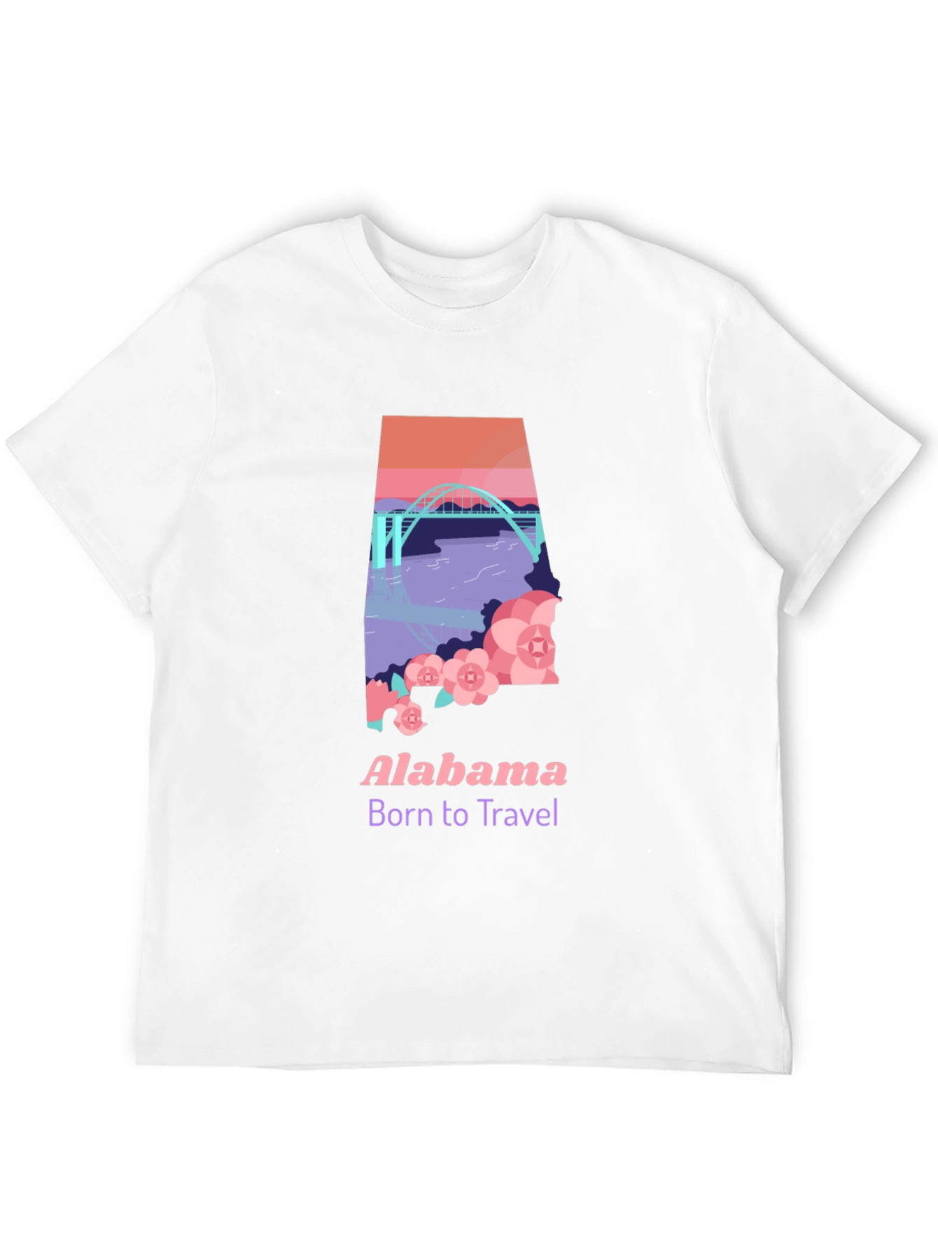 Alabama Travel Graphic Tee