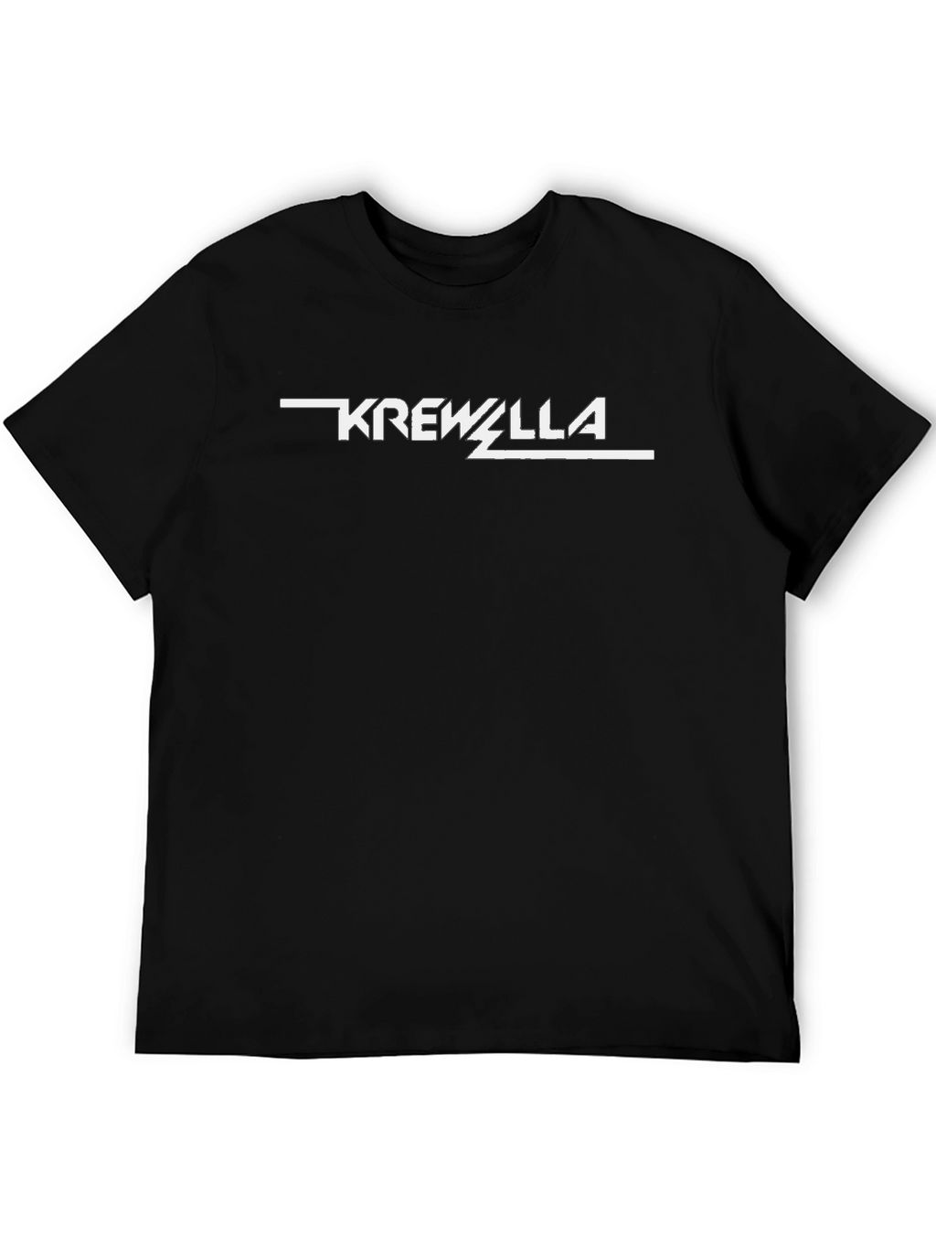 Krewella Black Graphic Tee - Band Logo