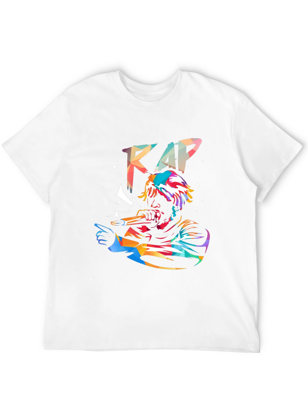 Colorful Rap Music T-Shirt