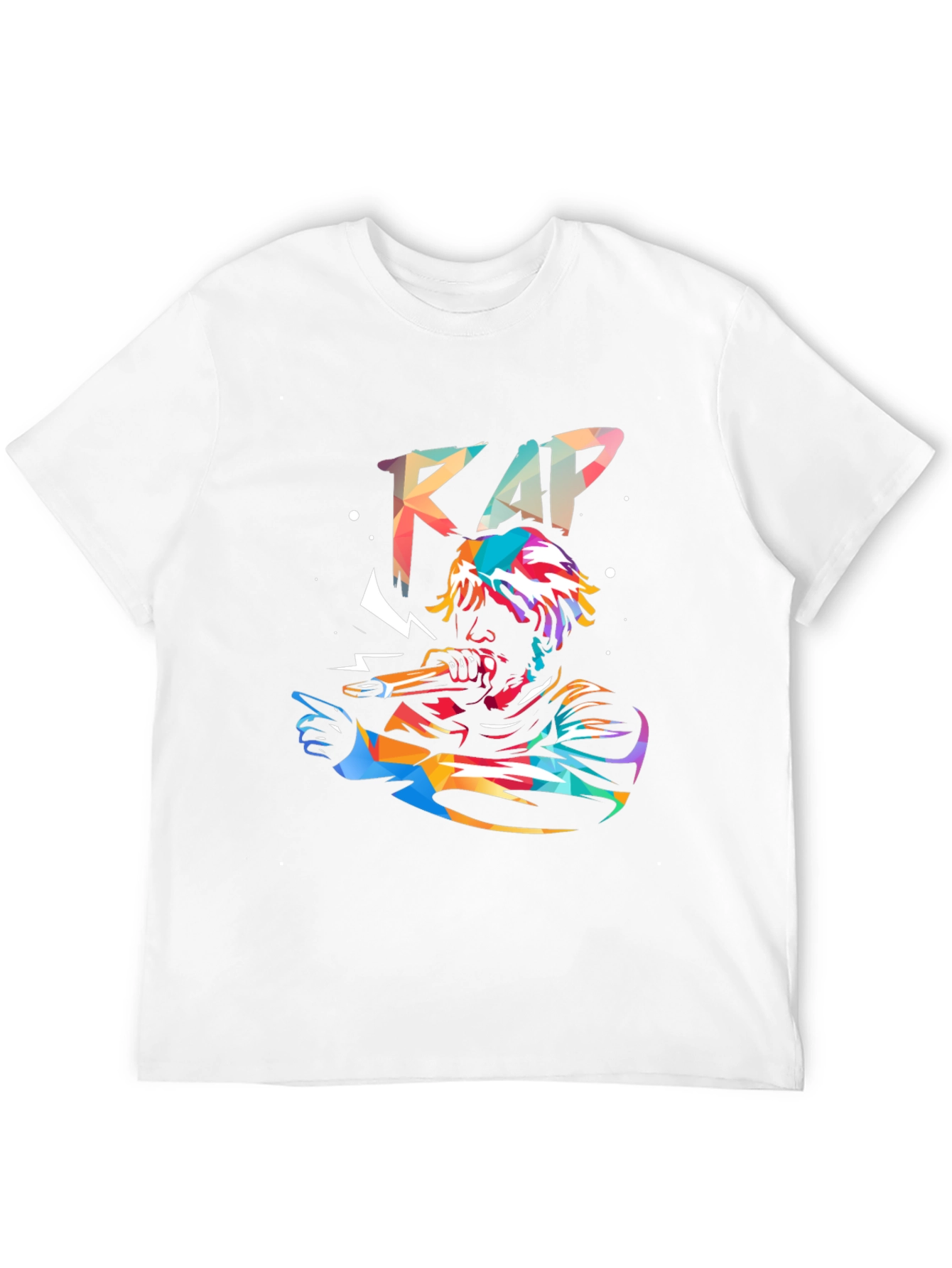 Colorful Rap Music T-Shirt