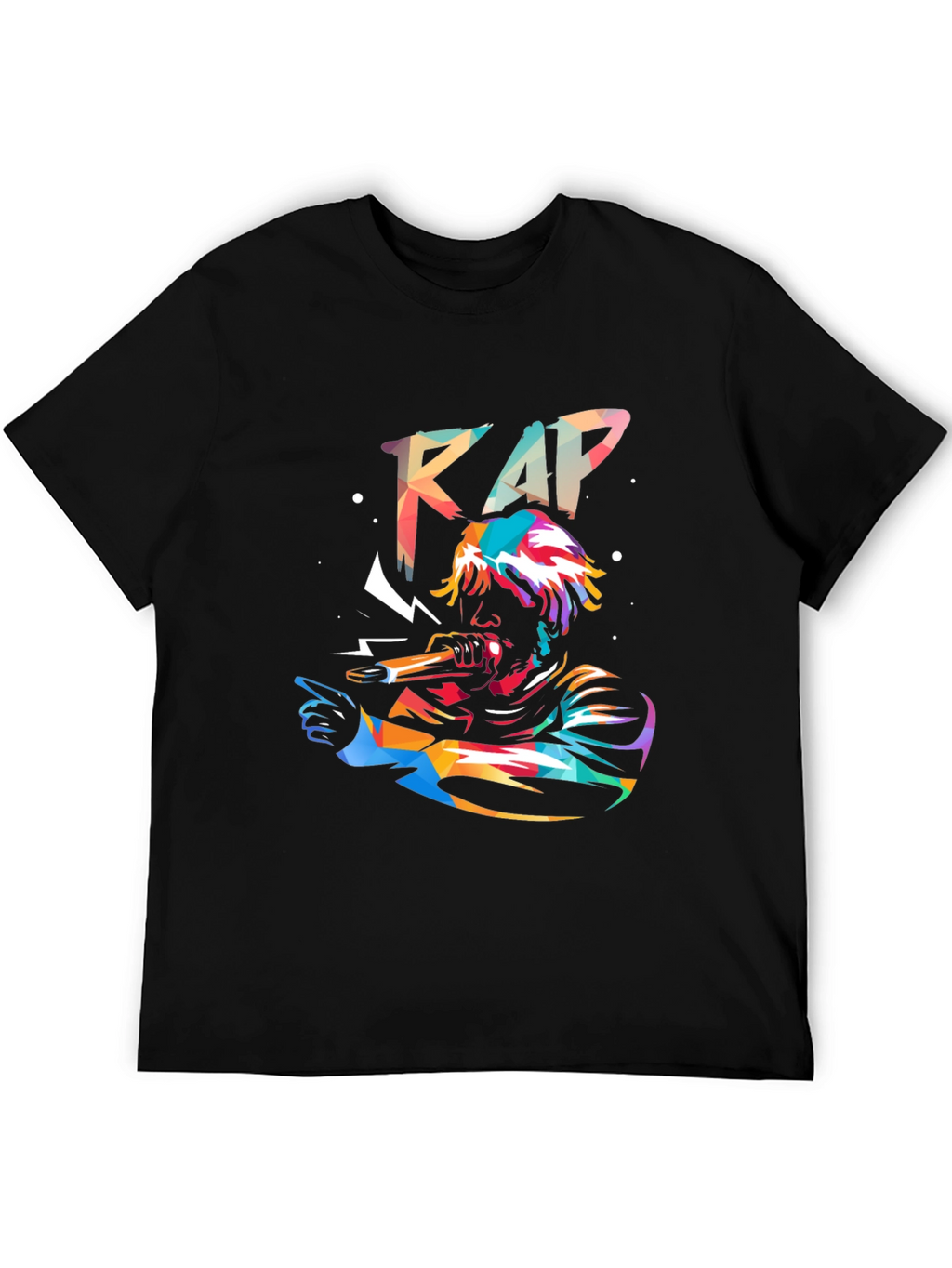Colorful Rap Music T-Shirt