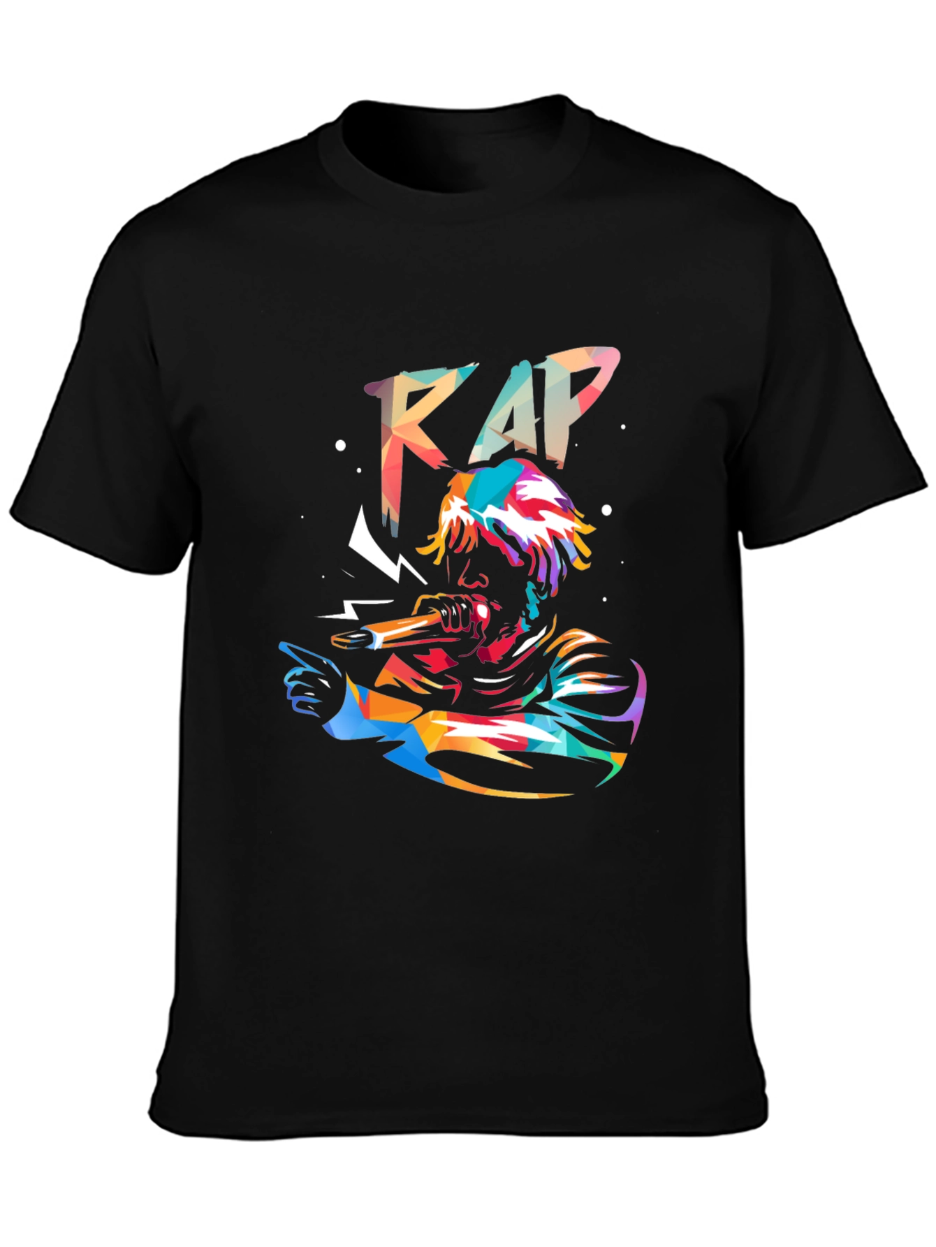 Colorful Rap Music T-Shirt