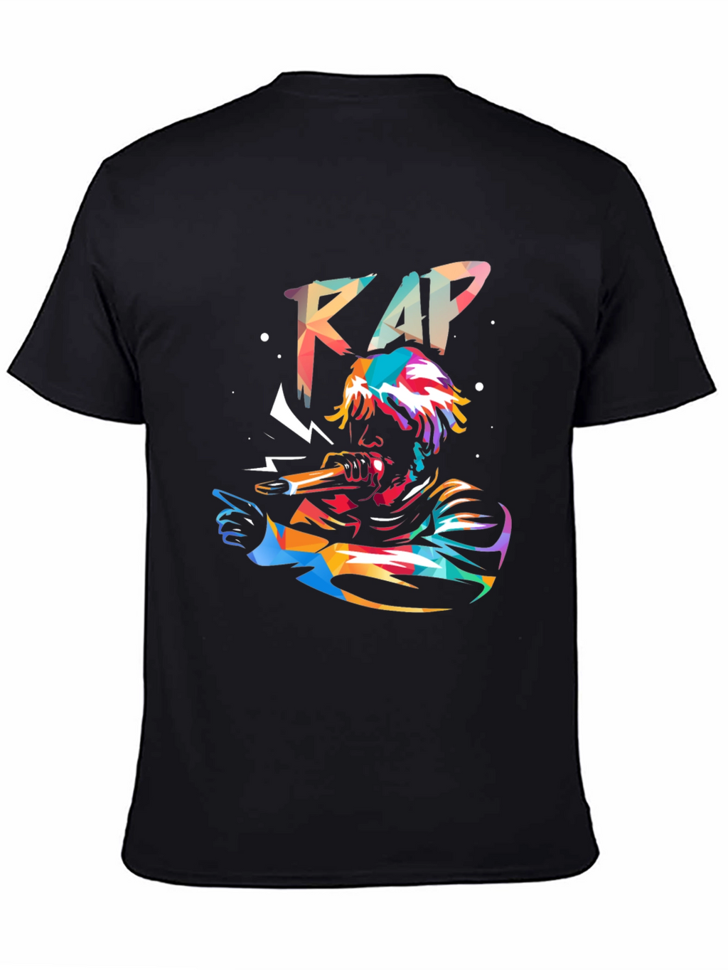 Colorful Rap Music T-Shirt