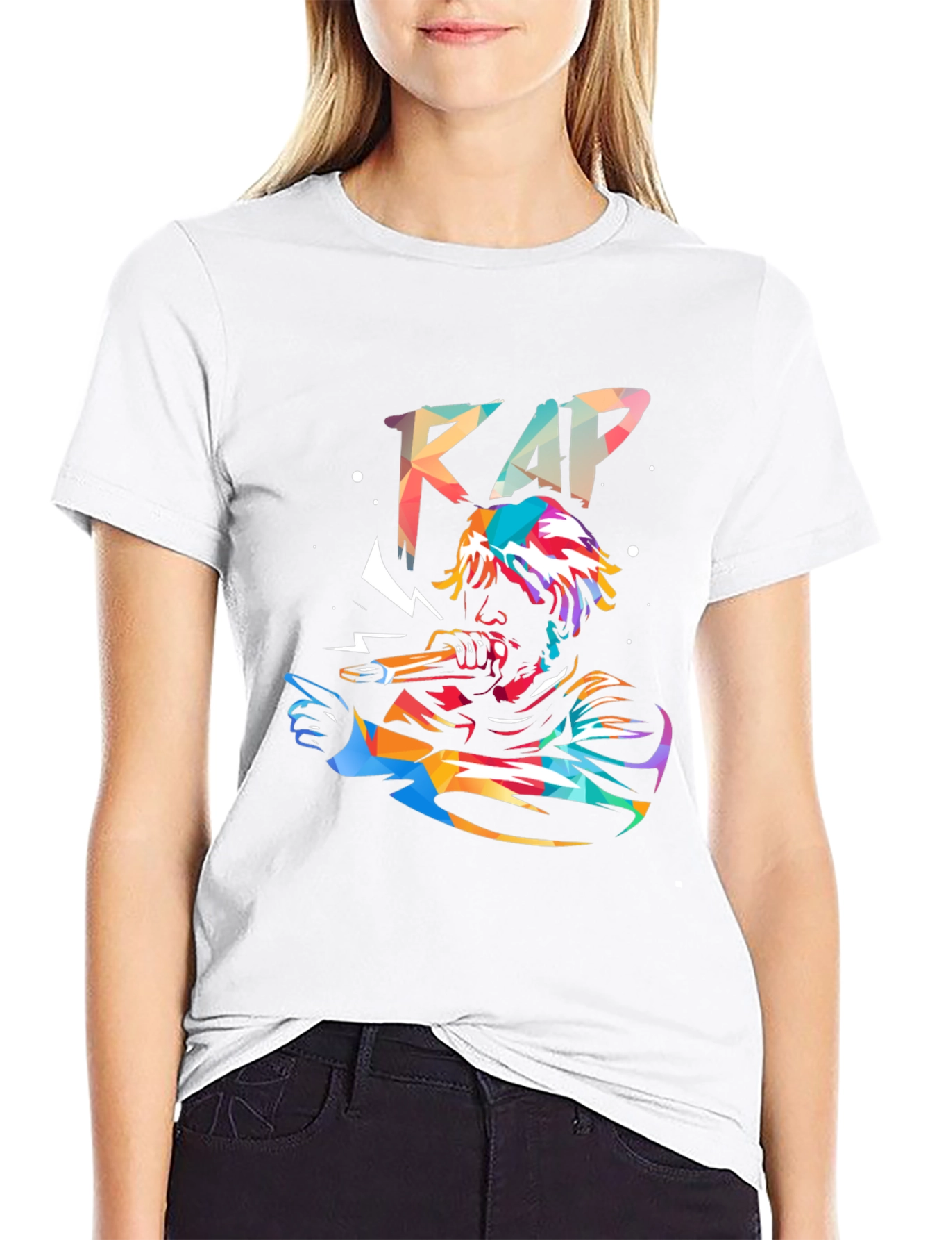 Colorful Rap Music T-Shirt