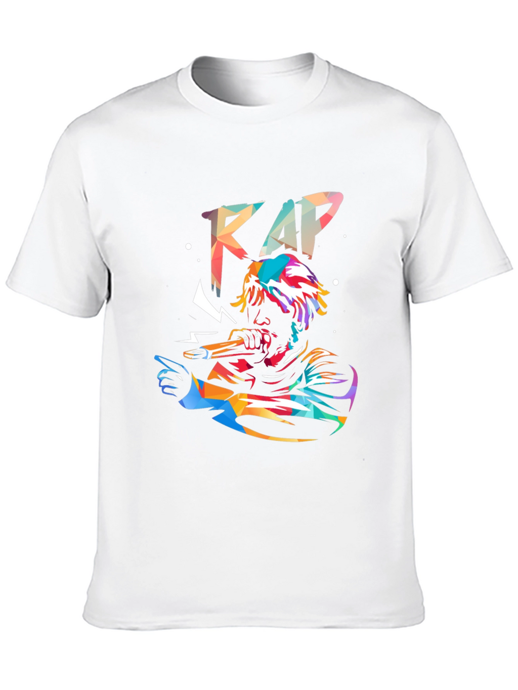 Colorful Rap Music T-Shirt