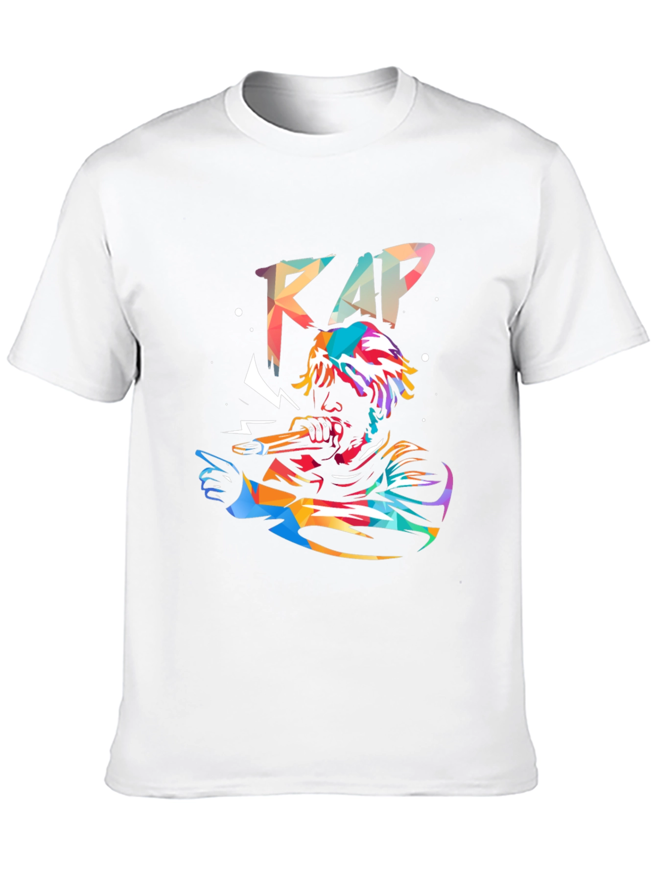 Colorful Rap Music T-Shirt