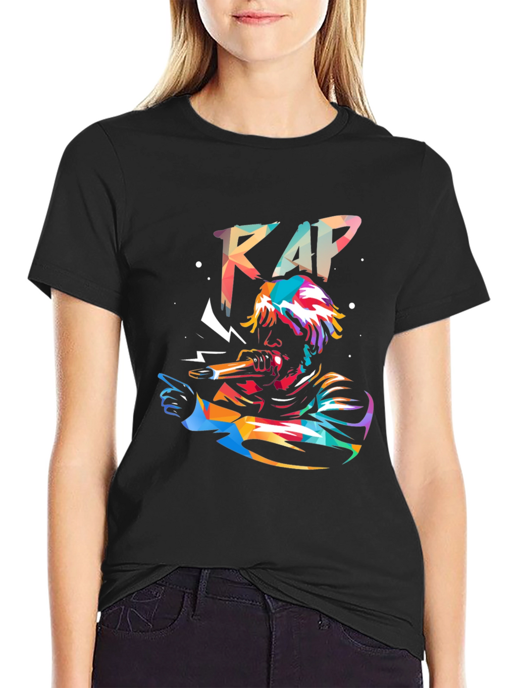 Colorful Rap Music T-Shirt