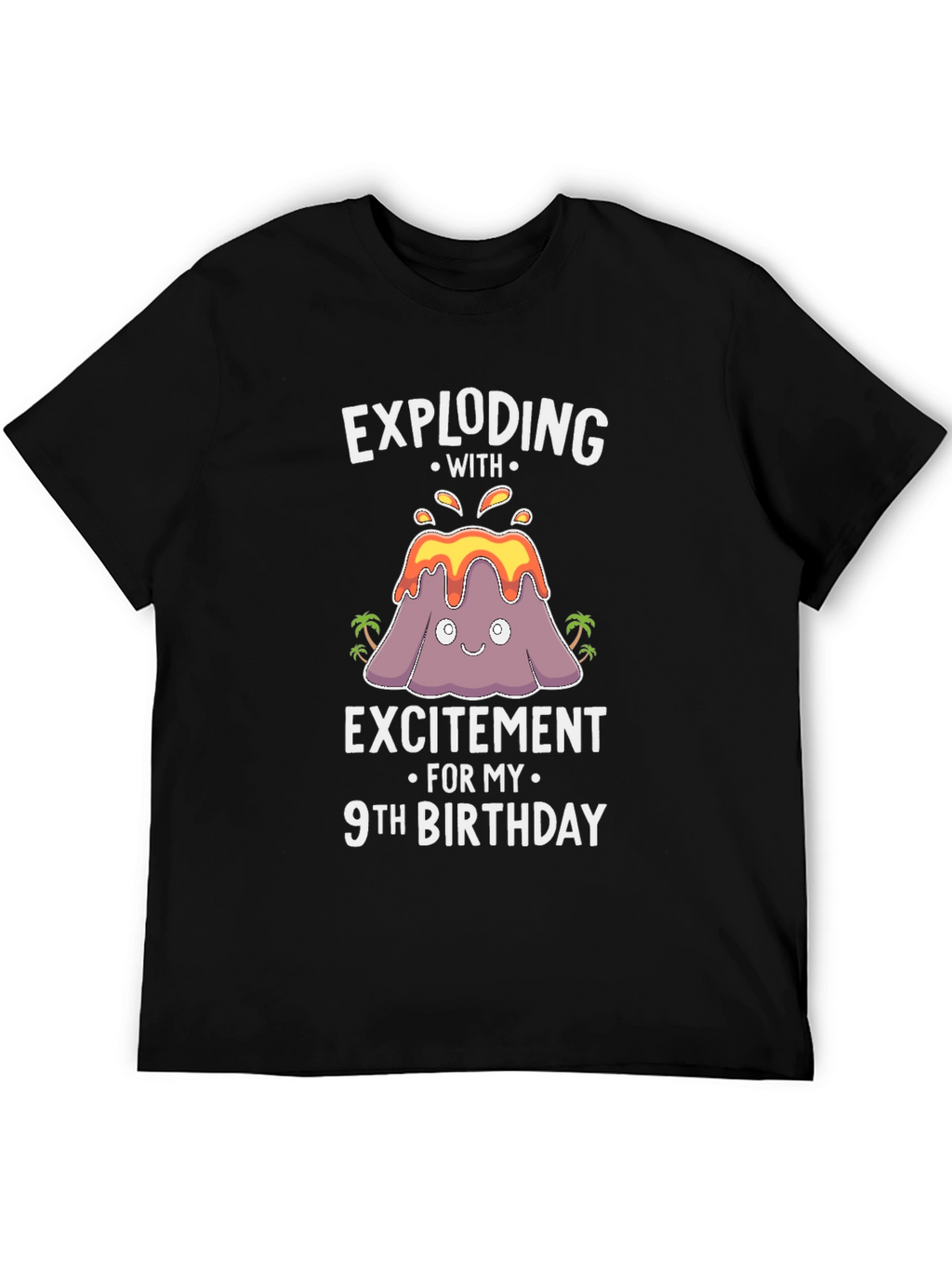 Exploding With Excitement 9th Birthday T-Shirt