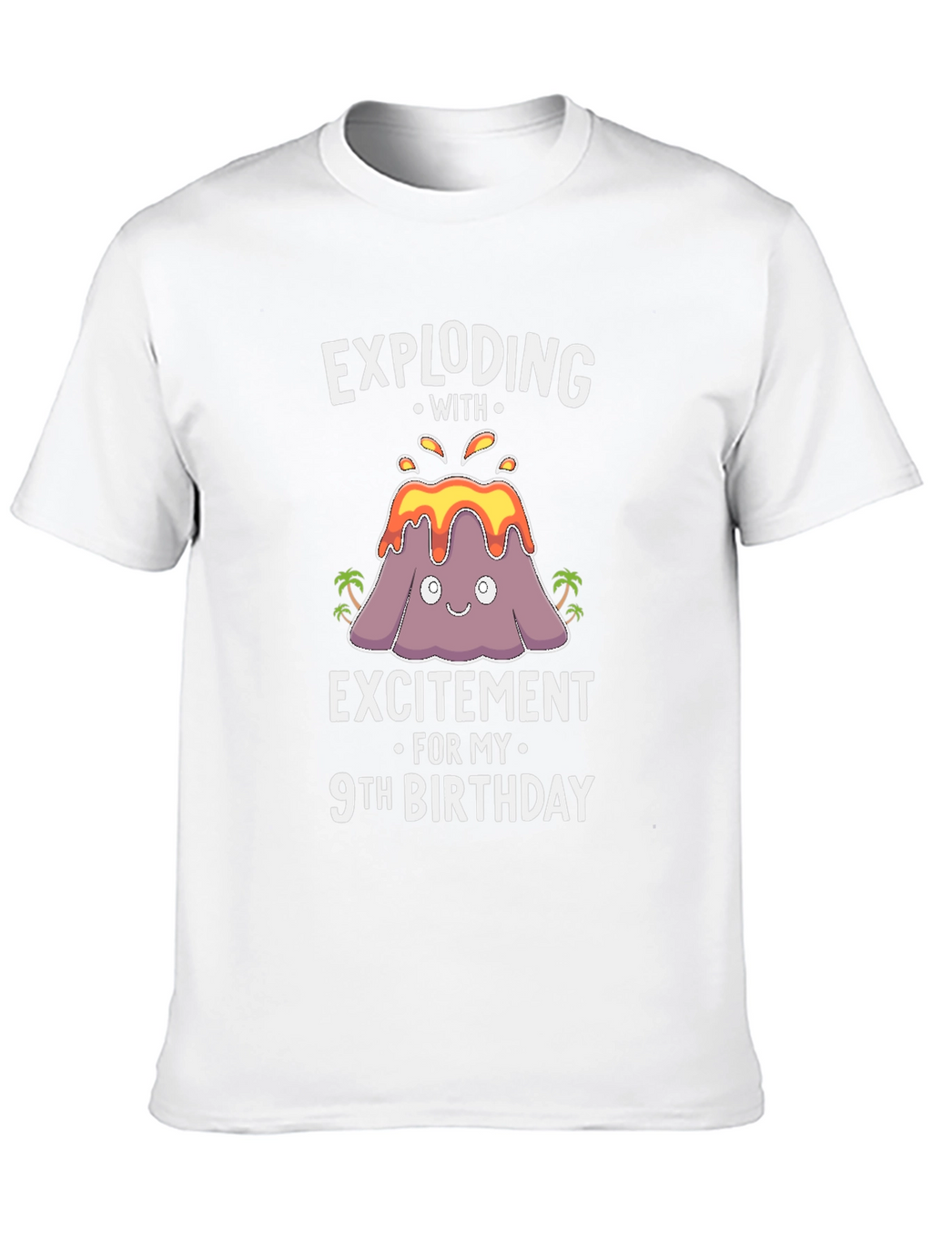 Exploding With Excitement 9th Birthday T-Shirt