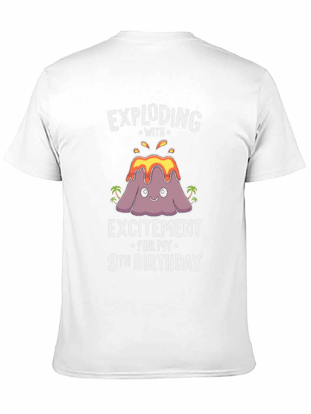 Exploding With Excitement 9th Birthday T-Shirt