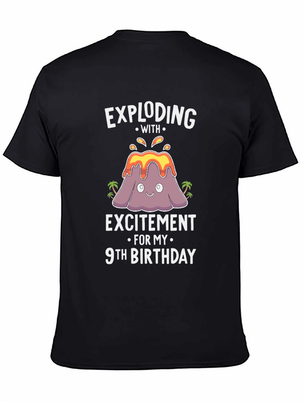 Exploding With Excitement 9th Birthday T-Shirt
