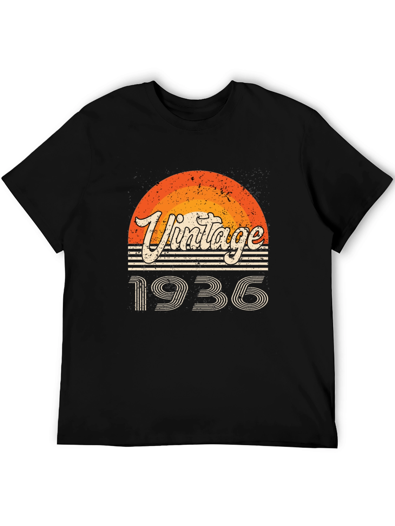 Vintage 1936 Graphic Tee - Retro Birthday Shirt