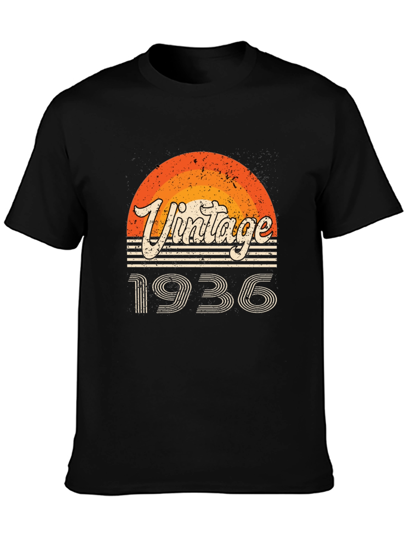 Vintage 1936 Graphic Tee - Retro Birthday Shirt