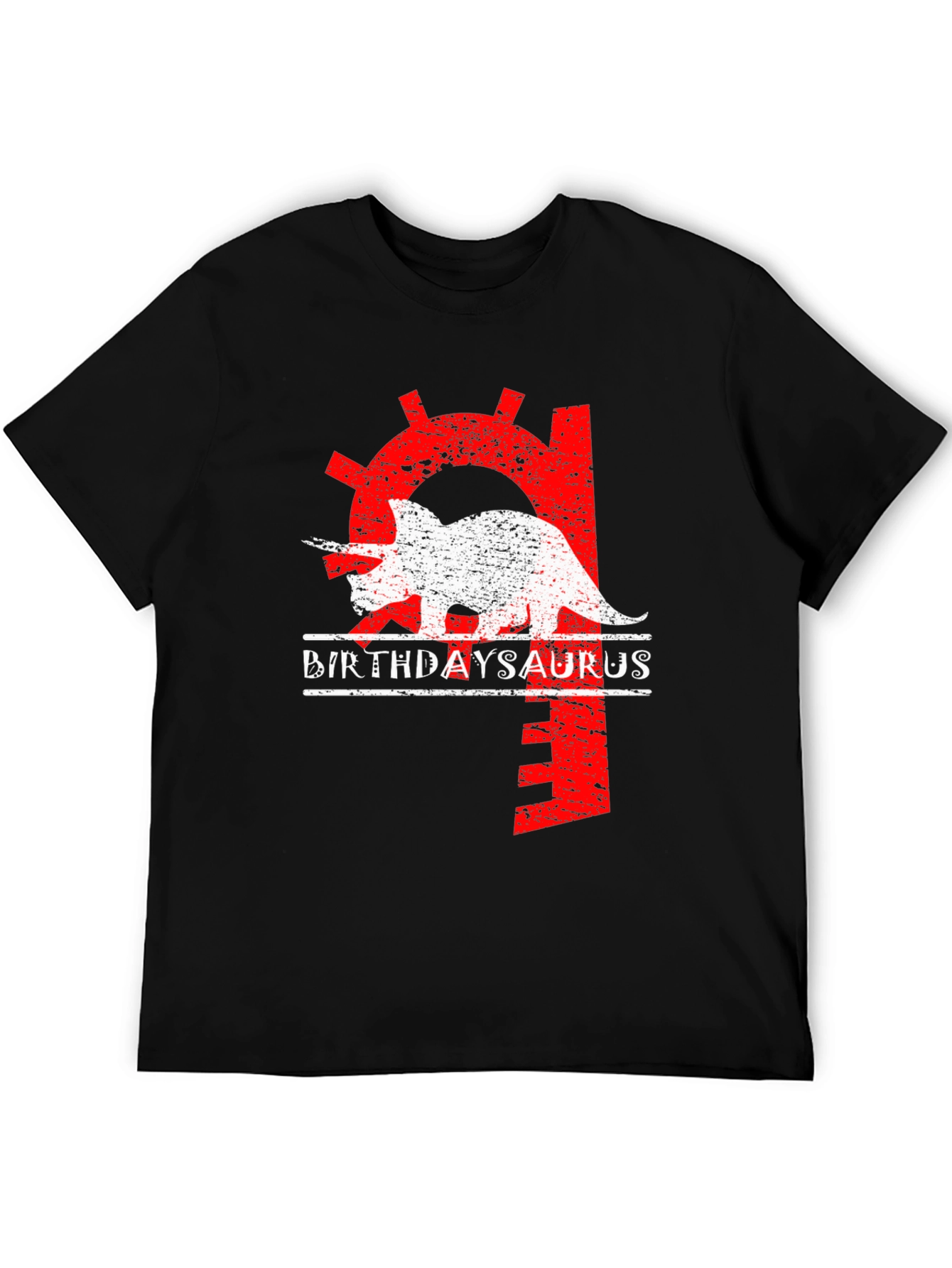 Birthday Triceratops T-Shirt - Dinosaur Birthday Gift