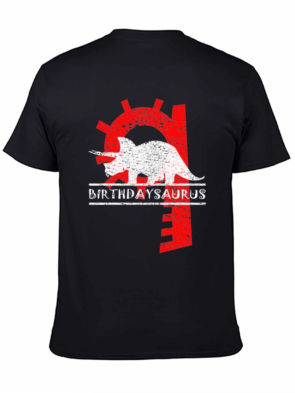 Birthday Triceratops T-Shirt - Dinosaur Birthday Gift