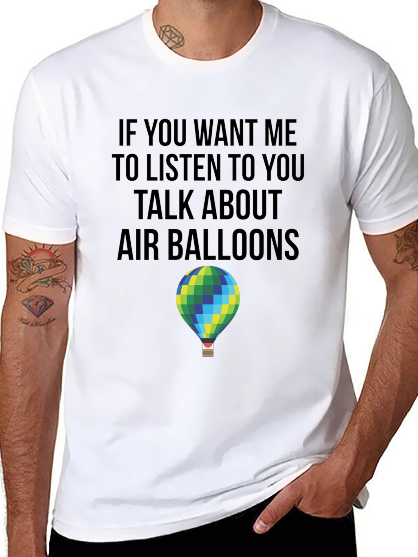 Air Balloon T-Shirt: Listen to You Graphic Tee