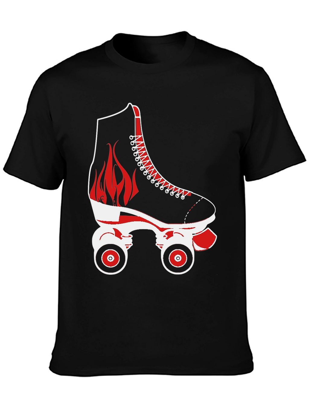 Retro Roller Skate Graphic Tee