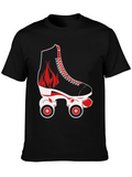 Retro Roller Skate Graphic Tee