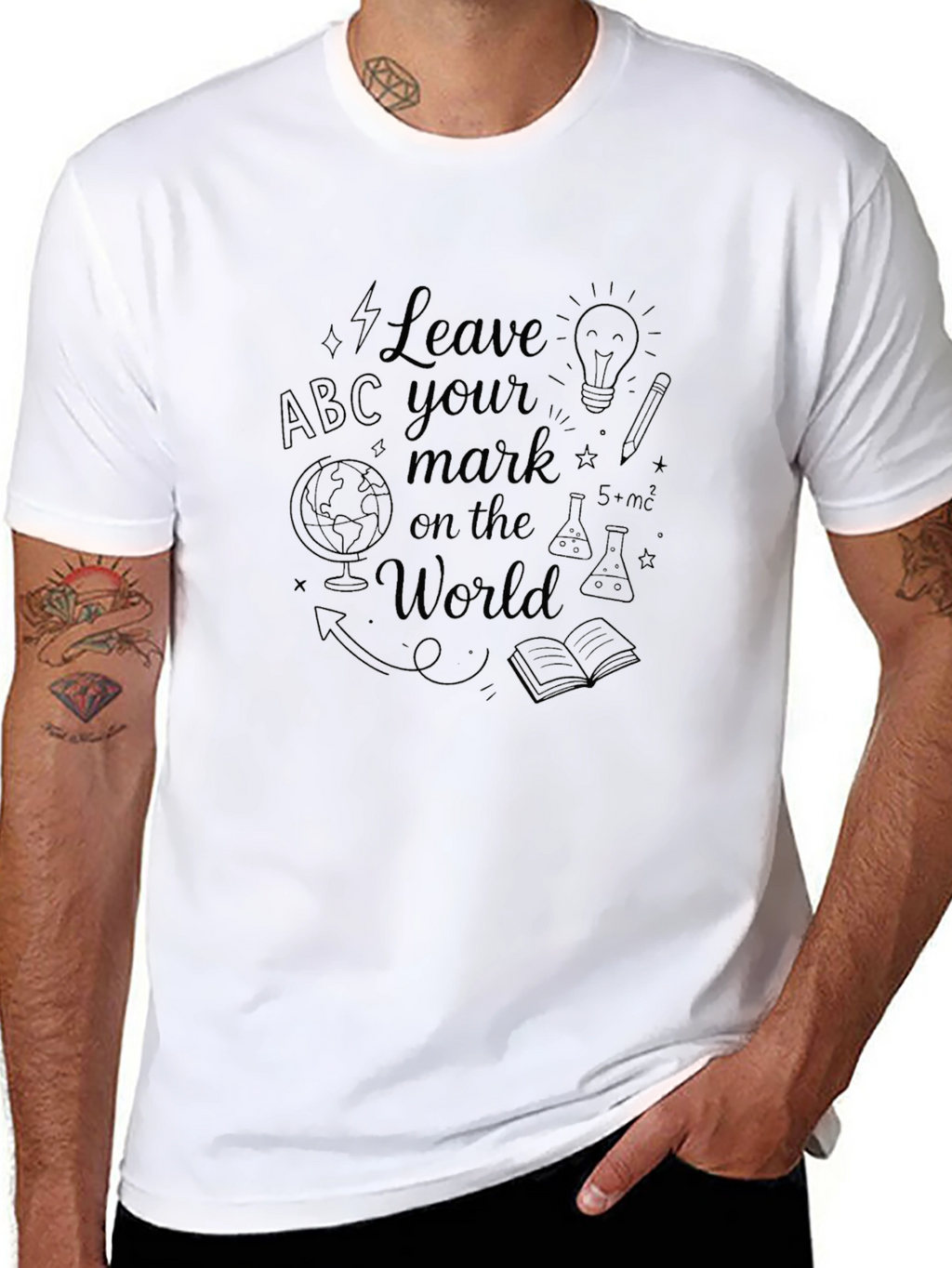 Inspiring Leave Your Mark Graphic T-Shirt