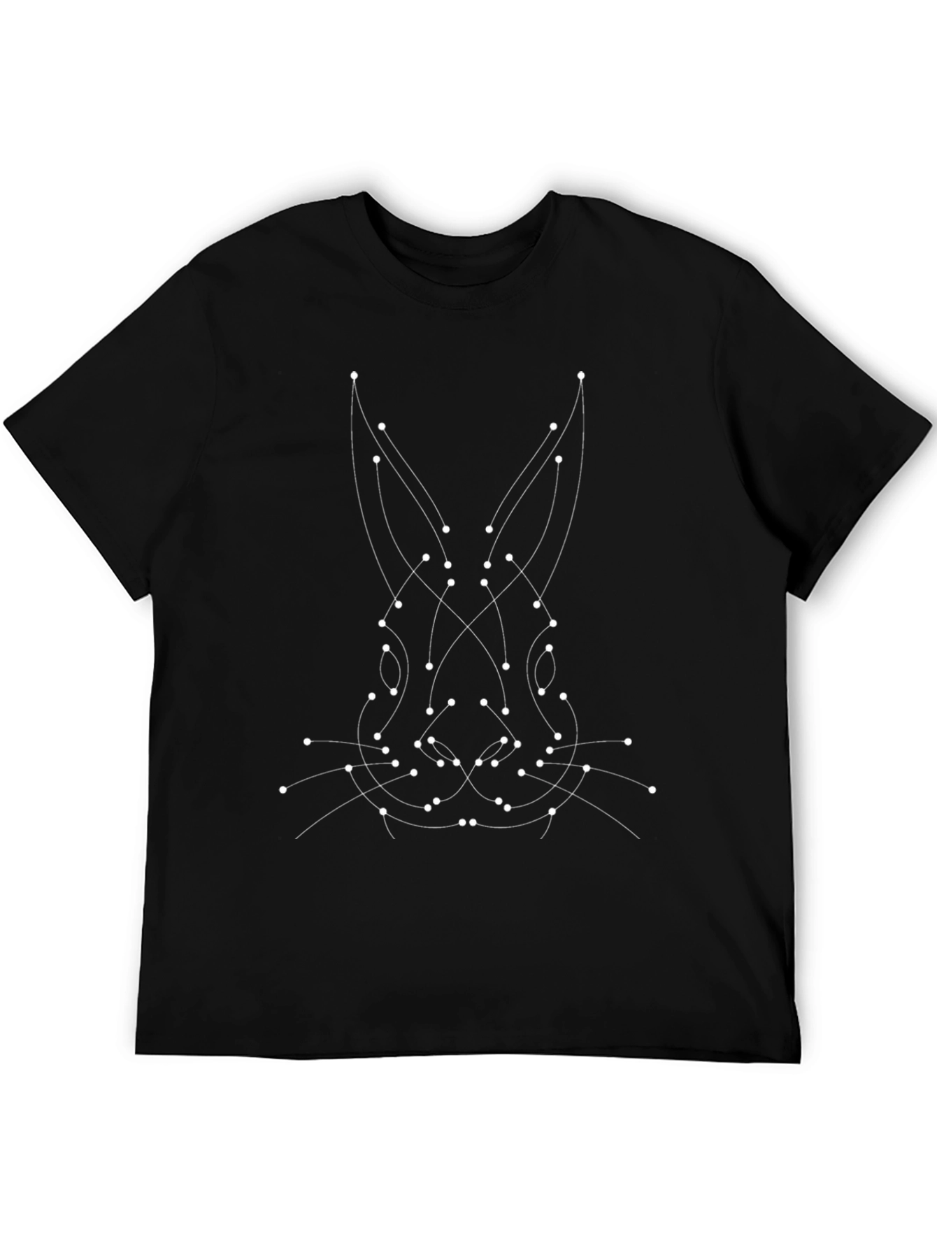 Constellation Rabbit T-Shirt - Unique Graphic Tee