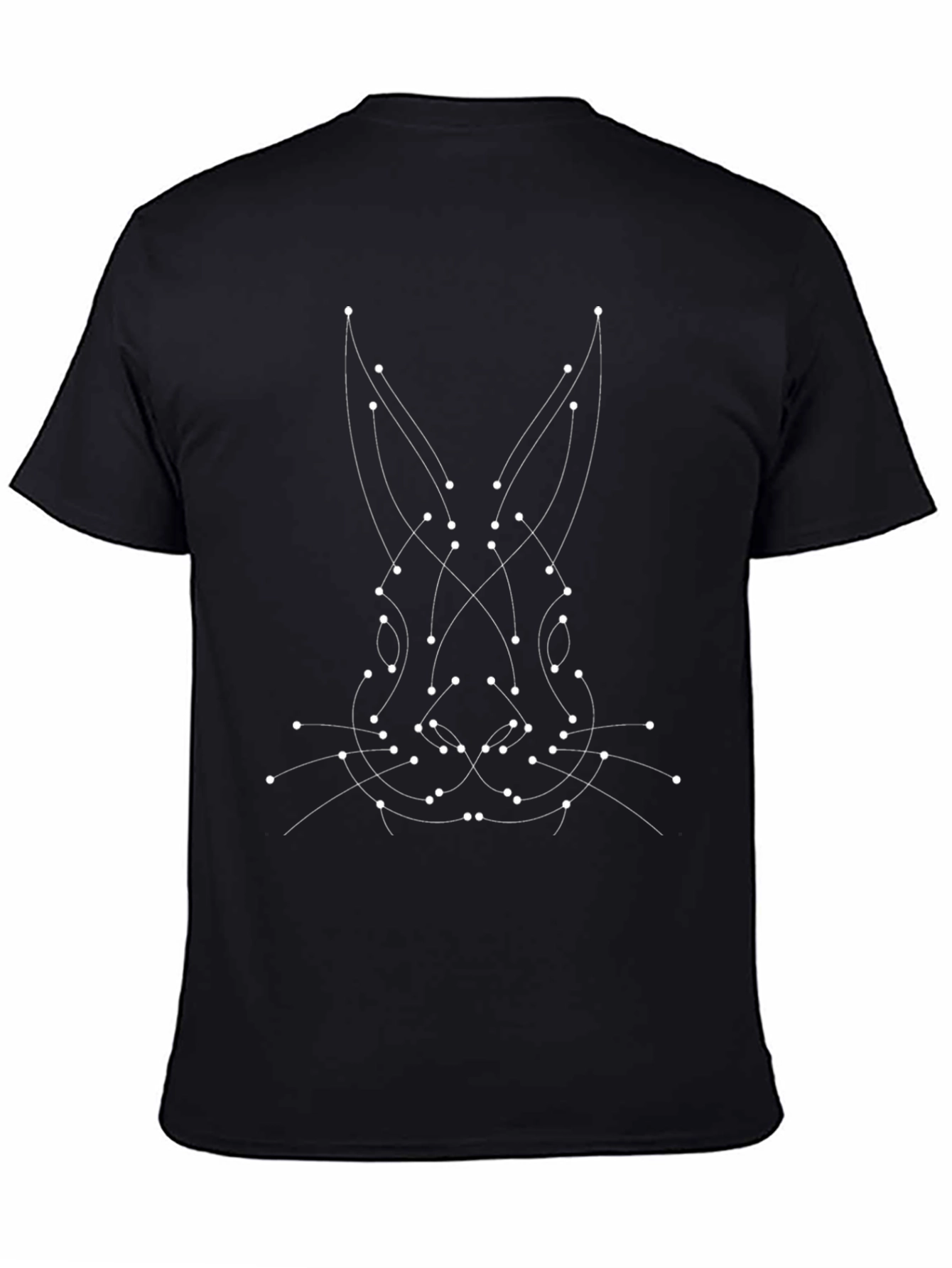 Constellation Rabbit T-Shirt - Unique Graphic Tee