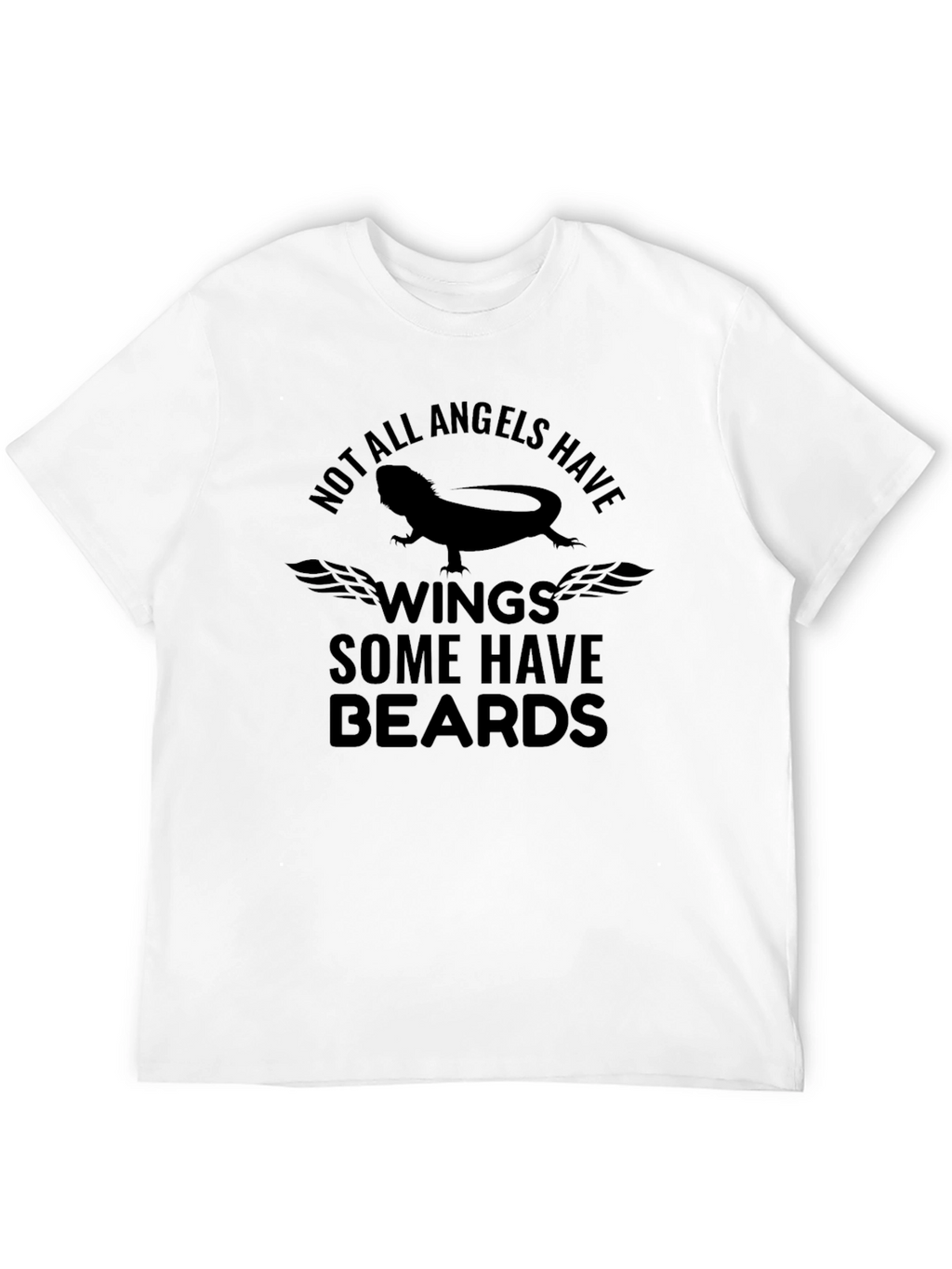 Bearded Dragon Angel Wings T-Shirt