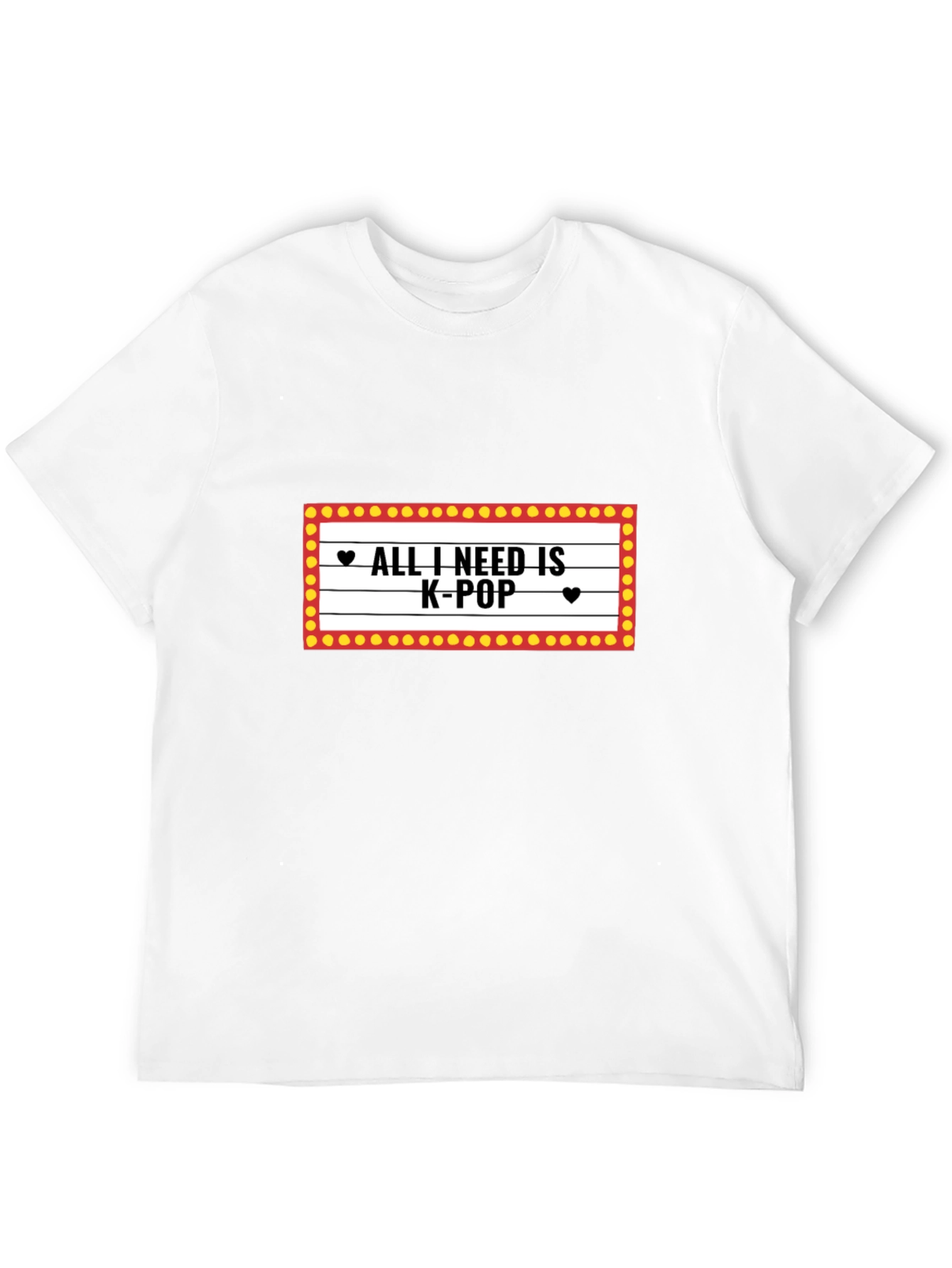 K-Pop Fan T-Shirt - All I Need Is K-Pop