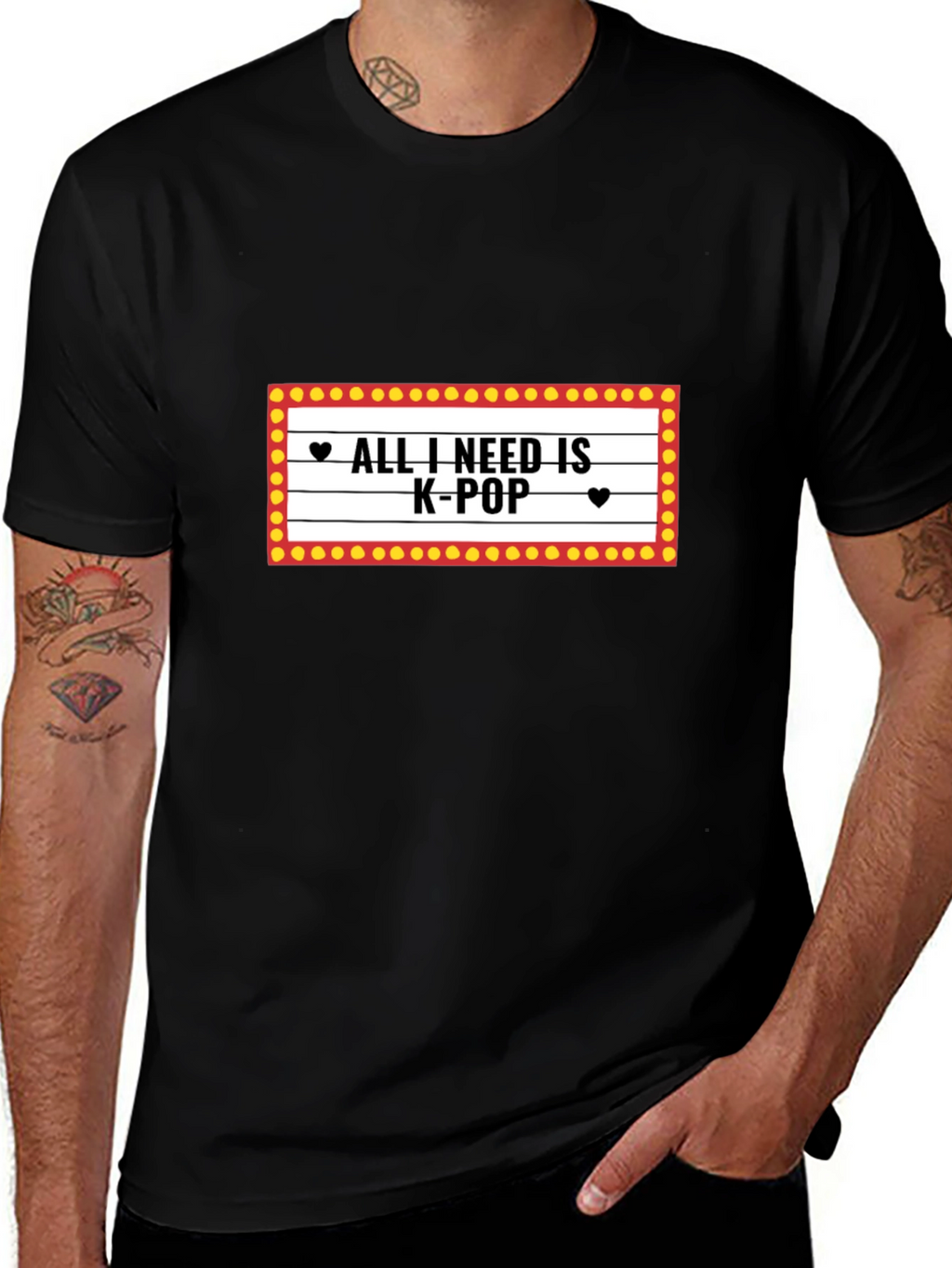 K-Pop Fan T-Shirt - All I Need Is K-Pop