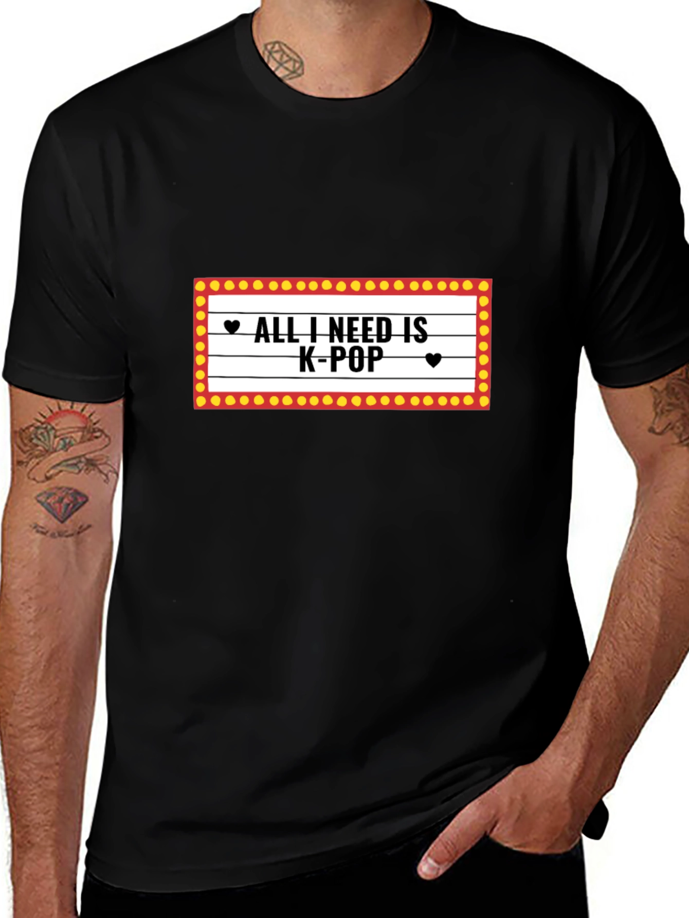 K-Pop Fan T-Shirt - All I Need Is K-Pop