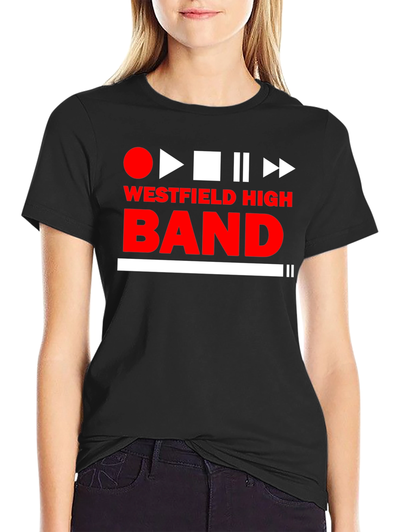 Westfield High Band Black T-Shirt