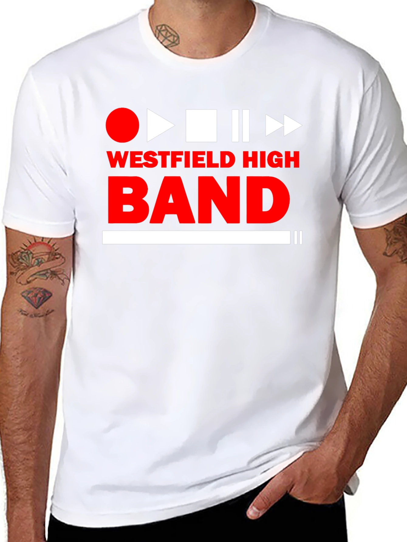 Westfield High Band Black T-Shirt