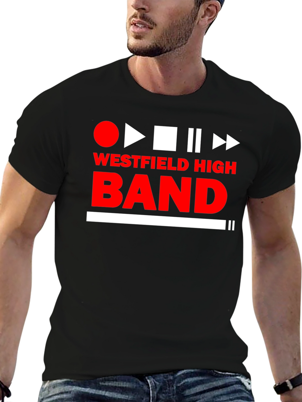 Westfield High Band Black T-Shirt