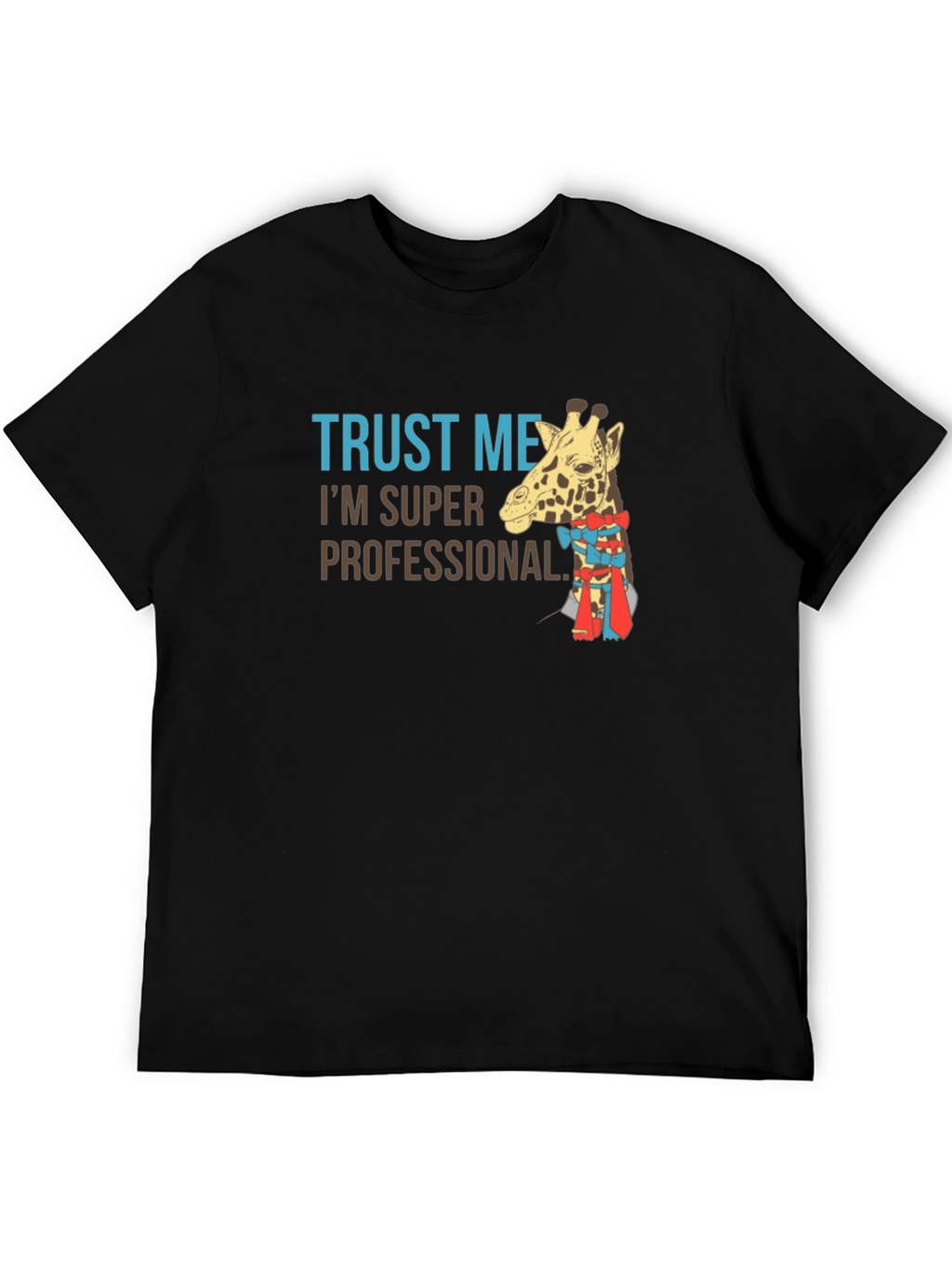 Trust Me Im a Professional Giraffe T-Shirt